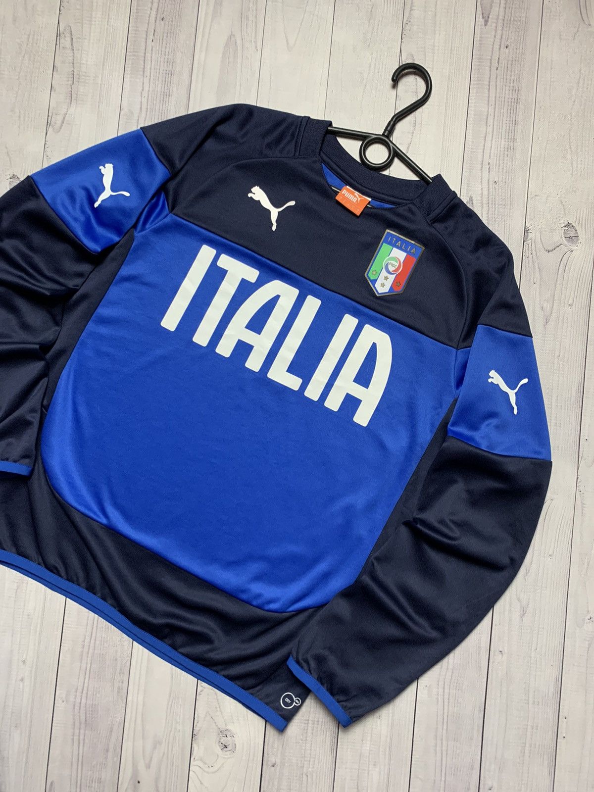 Puma × Vintage Vintage Italy puma soccer sweatshirt Italia big logo size S Size US S / EU 44-46 / 1 - 2 Thumbnail