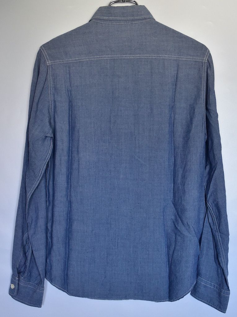 Head Porter × Hiroshi Fujiwara × Porter chambray plain work shirt 28863 - 844 50 Size US M / EU 48-50 / 2 - 2 Thumbnail