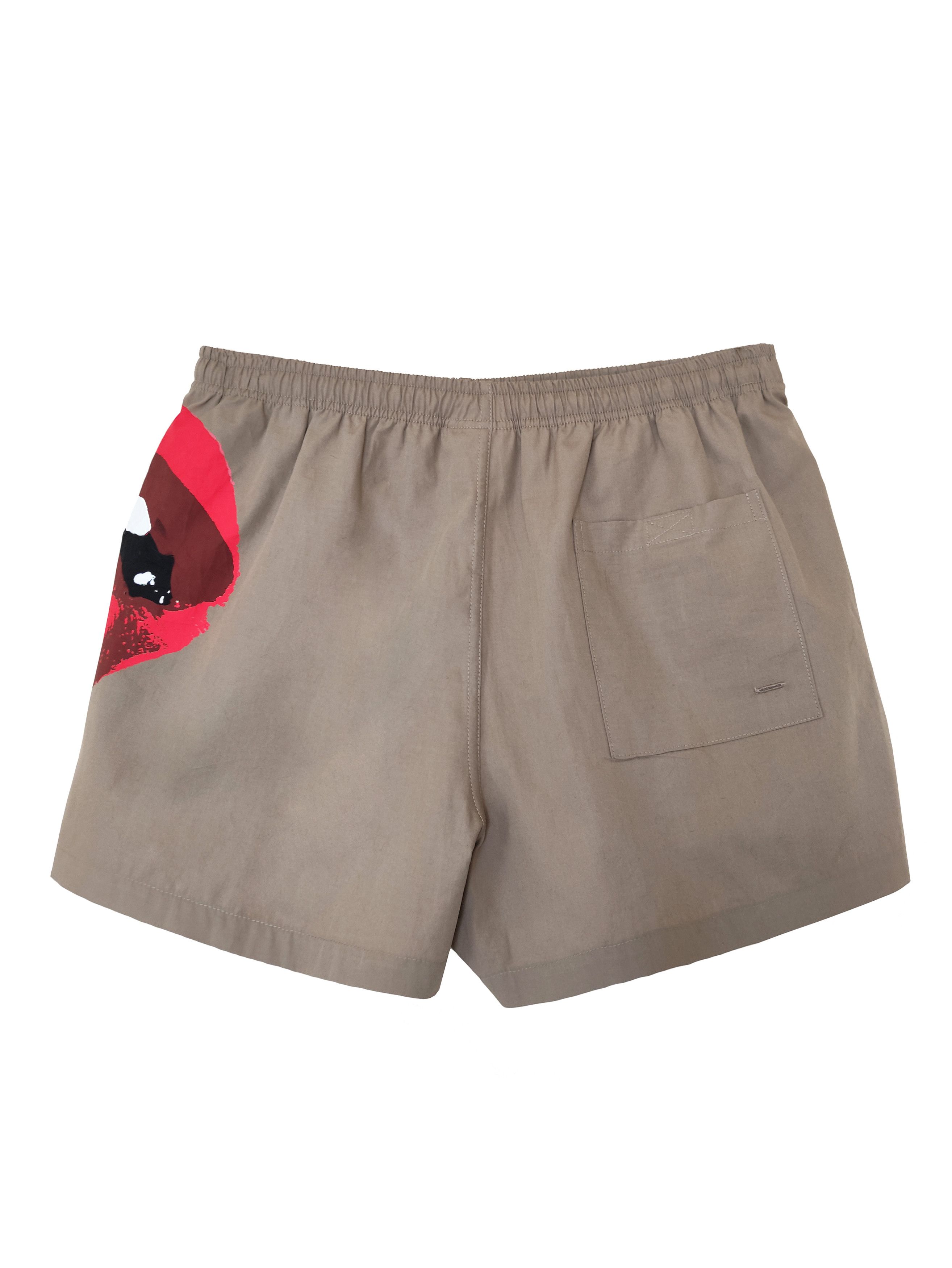 Marilyn Manson Vivienne Westwood x Marilyn Manson Iconic Lips Print Shorts Size US 32 / EU 48 - 2 Thumbnail