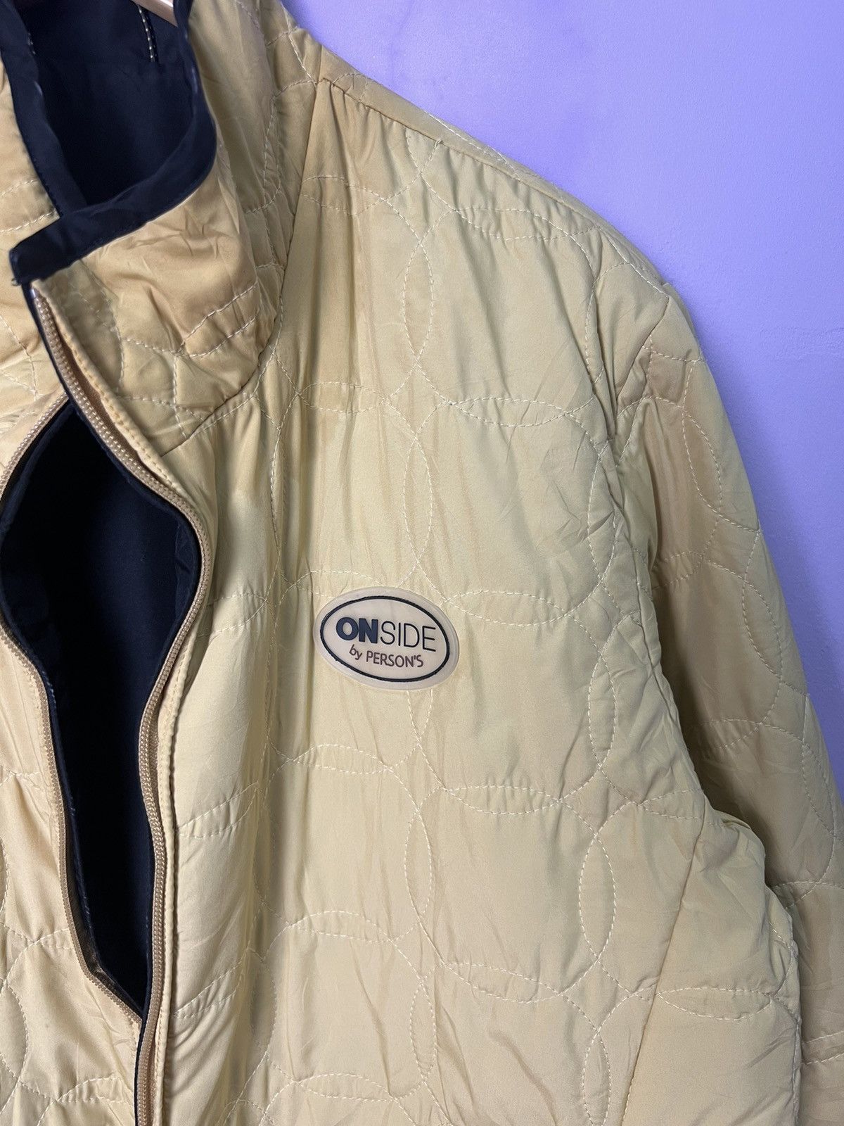 PERSON'S 🔥Onside by Person’s Reversible Quilted Jacket Size US XL / EU 56 / 4 - 13 Thumbnail