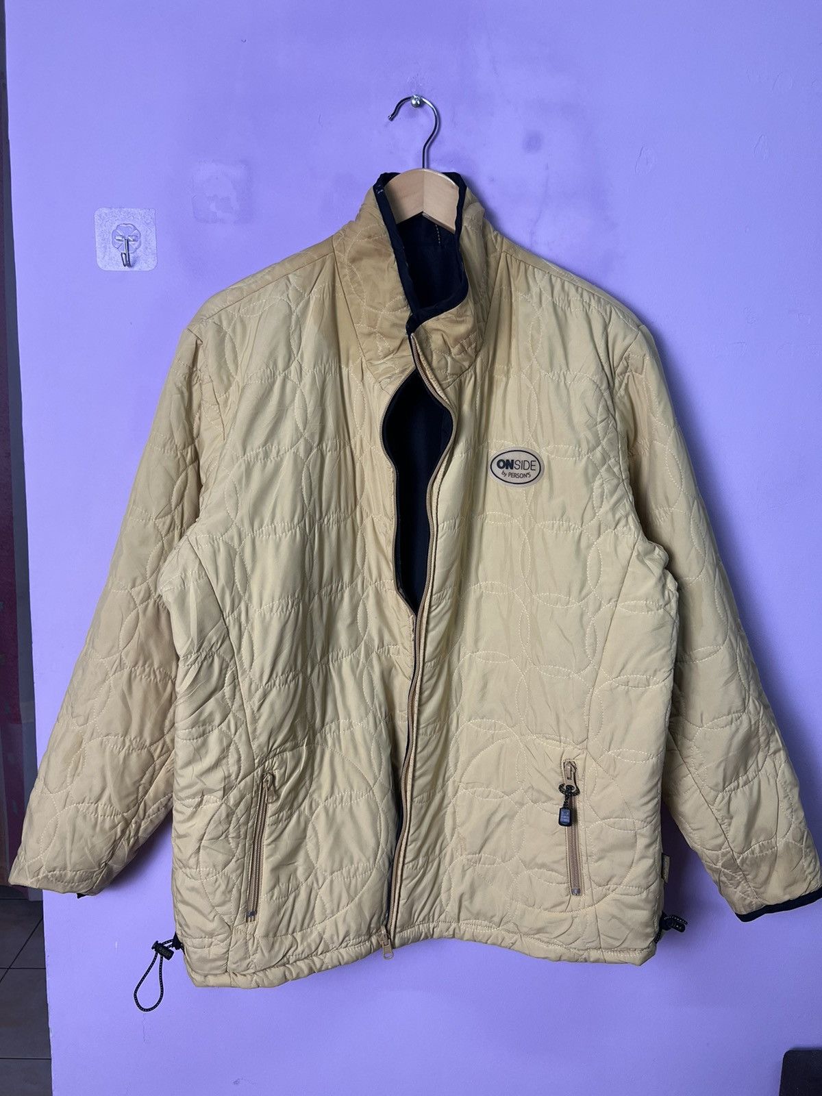 PERSON'S 🔥Onside by Person’s Reversible Quilted Jacket Size US XL / EU 56 / 4 - 1 Thumbnail