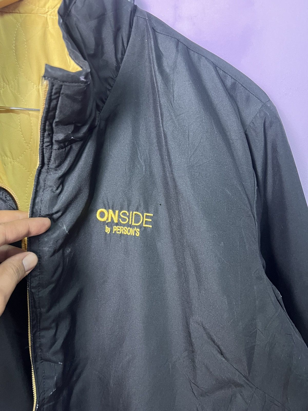 PERSON'S 🔥Onside by Person’s Reversible Quilted Jacket Size US XL / EU 56 / 4 - 8 Thumbnail