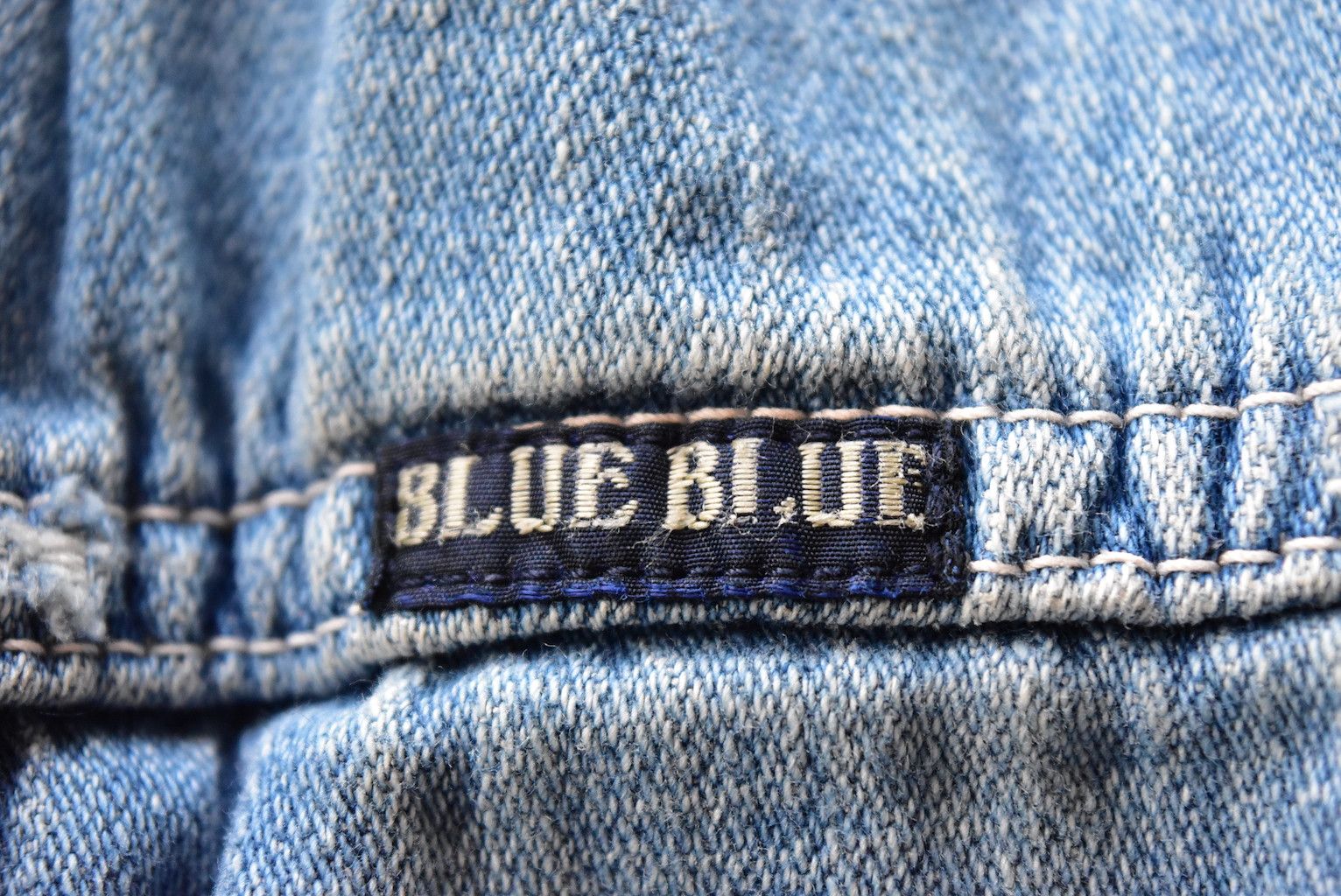 Blue Blue Japan damaged work vest denim jacket 28864 - 844 50 Size US M / EU 48-50 / 2 - 5 Thumbnail