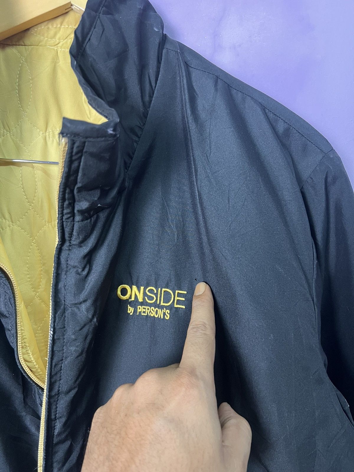 PERSON'S 🔥Onside by Person’s Reversible Quilted Jacket Size US XL / EU 56 / 4 - 11 Thumbnail