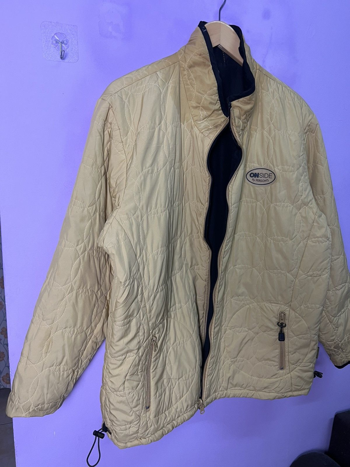 PERSON'S 🔥Onside by Person’s Reversible Quilted Jacket Size US XL / EU 56 / 4 - 12 Thumbnail