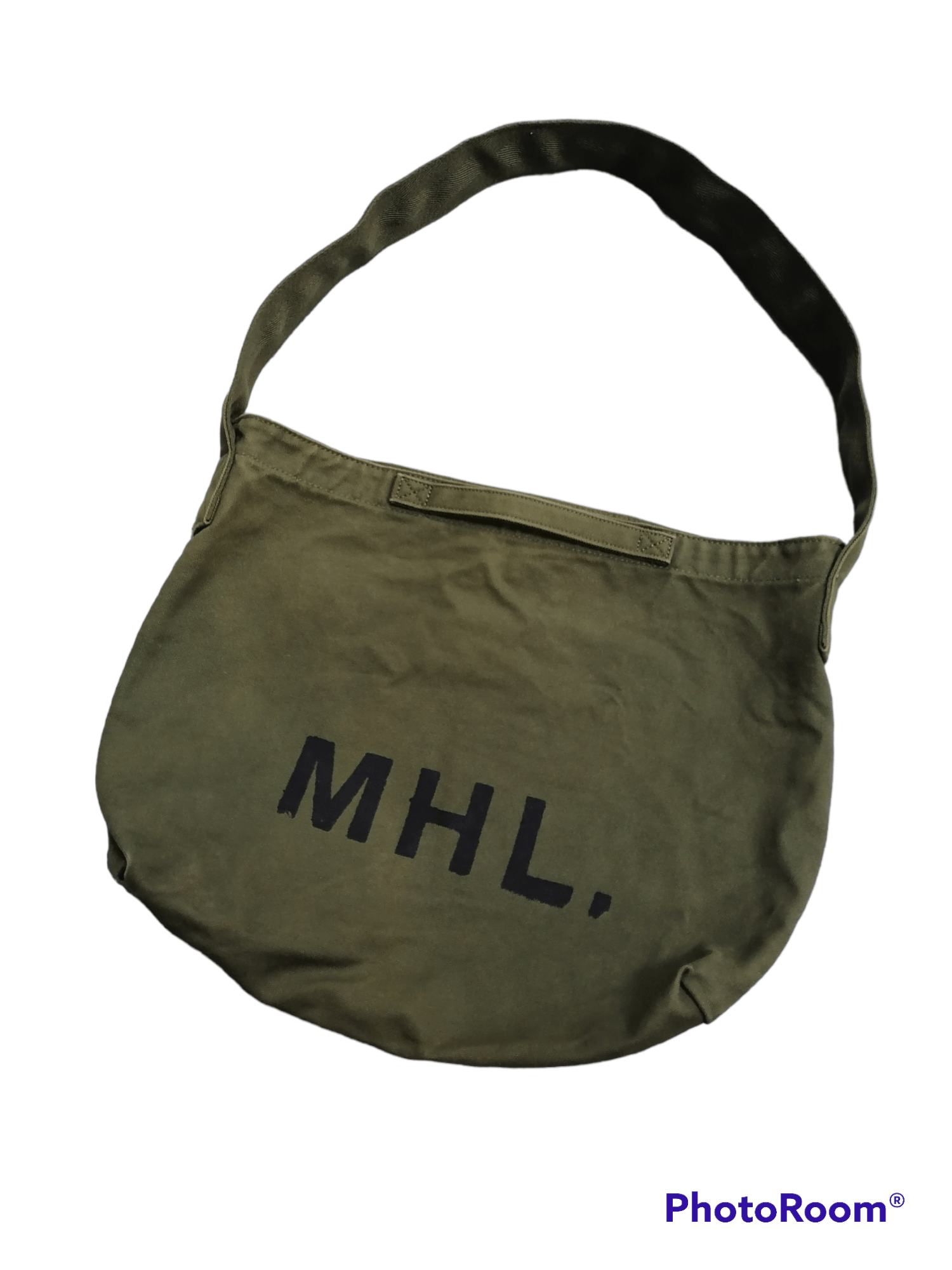 Margaret Howell MHL Margaret Howell Army Green Canvas Crossbody / Tote ...