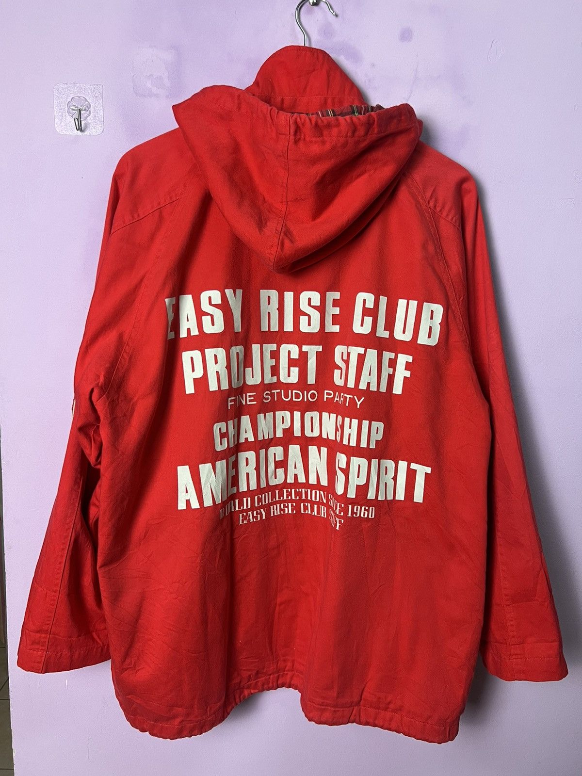 Japanese Brand 🔥Rare Puremind Easy Rise Club Hoodie Jacket Size US L / EU 52-54 / 3 - 1 Thumbnail