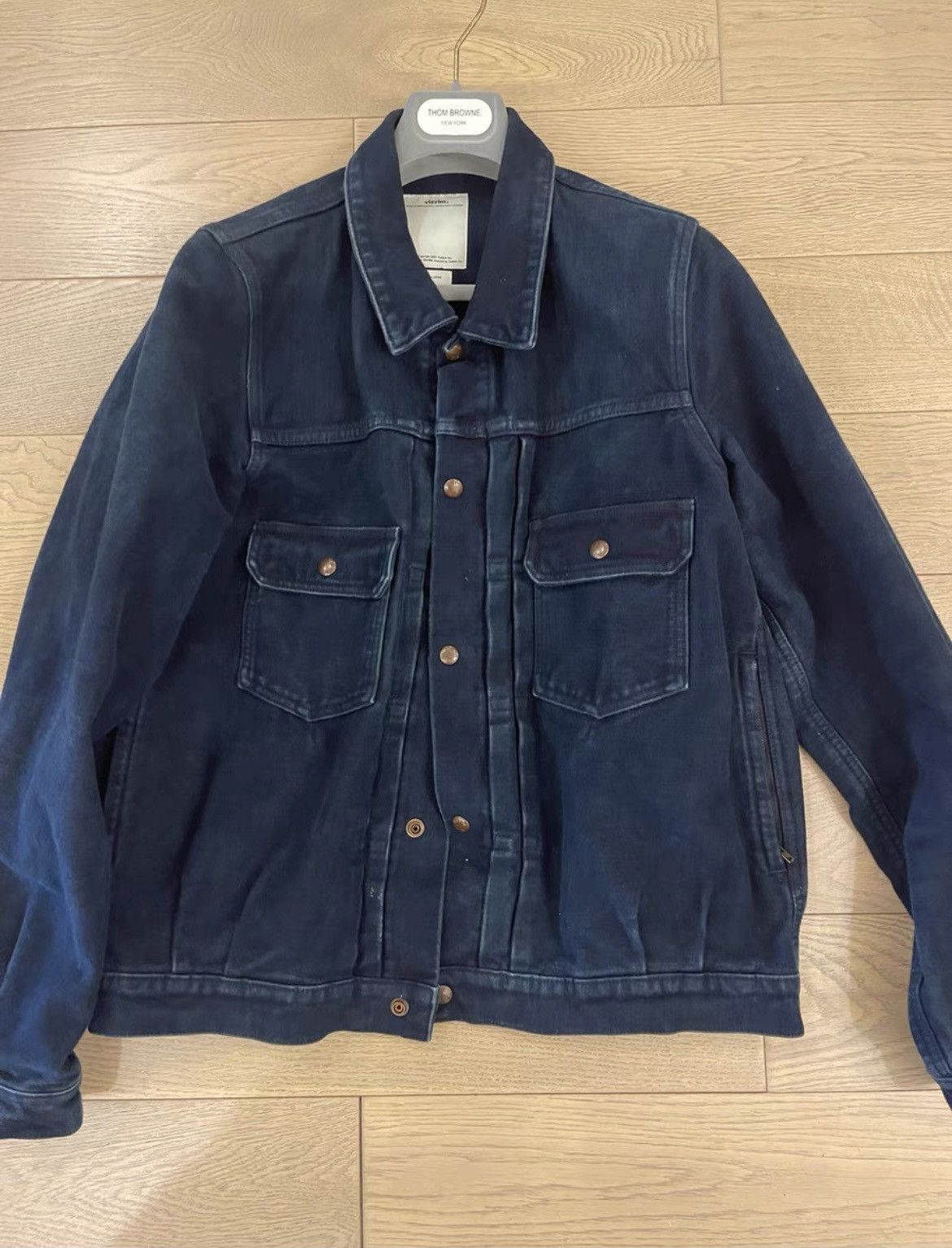 onlineshop discount Visvim Jumbo 101 Indigo Jacket