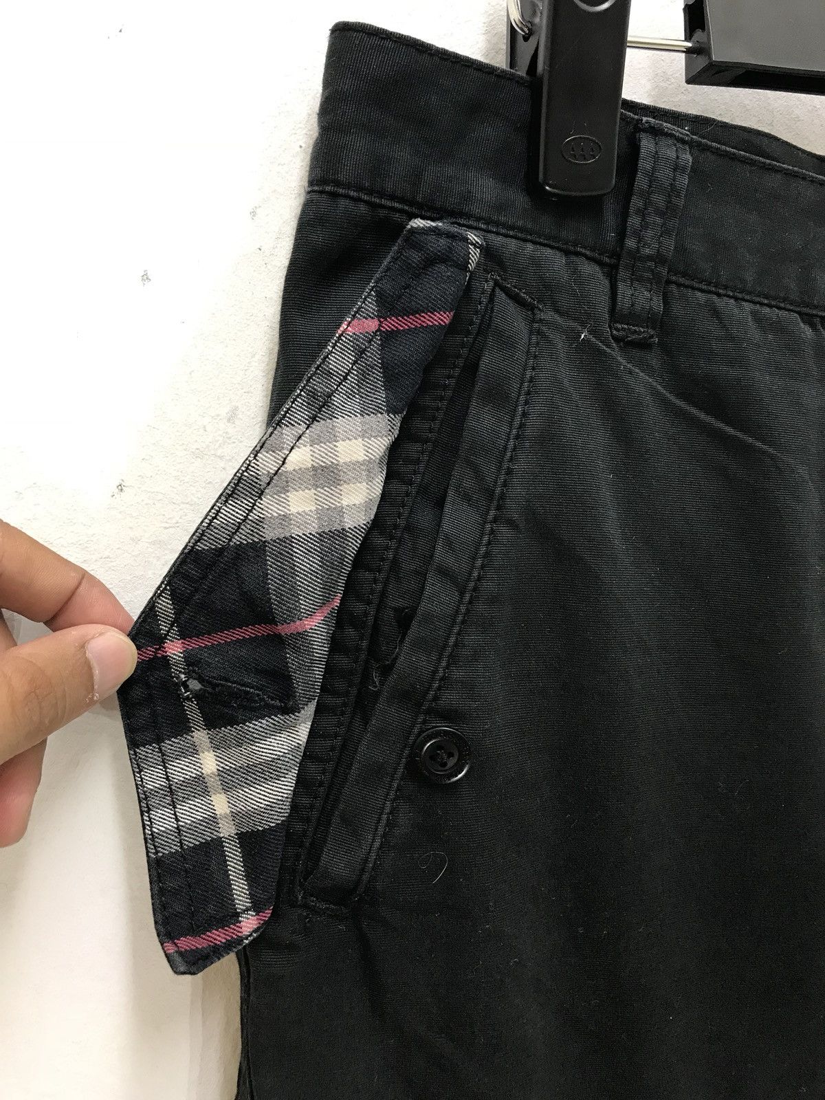 Burberry Burberry Blue Label Cargo Pant Black Regular Size US 31 - 6 Thumbnail