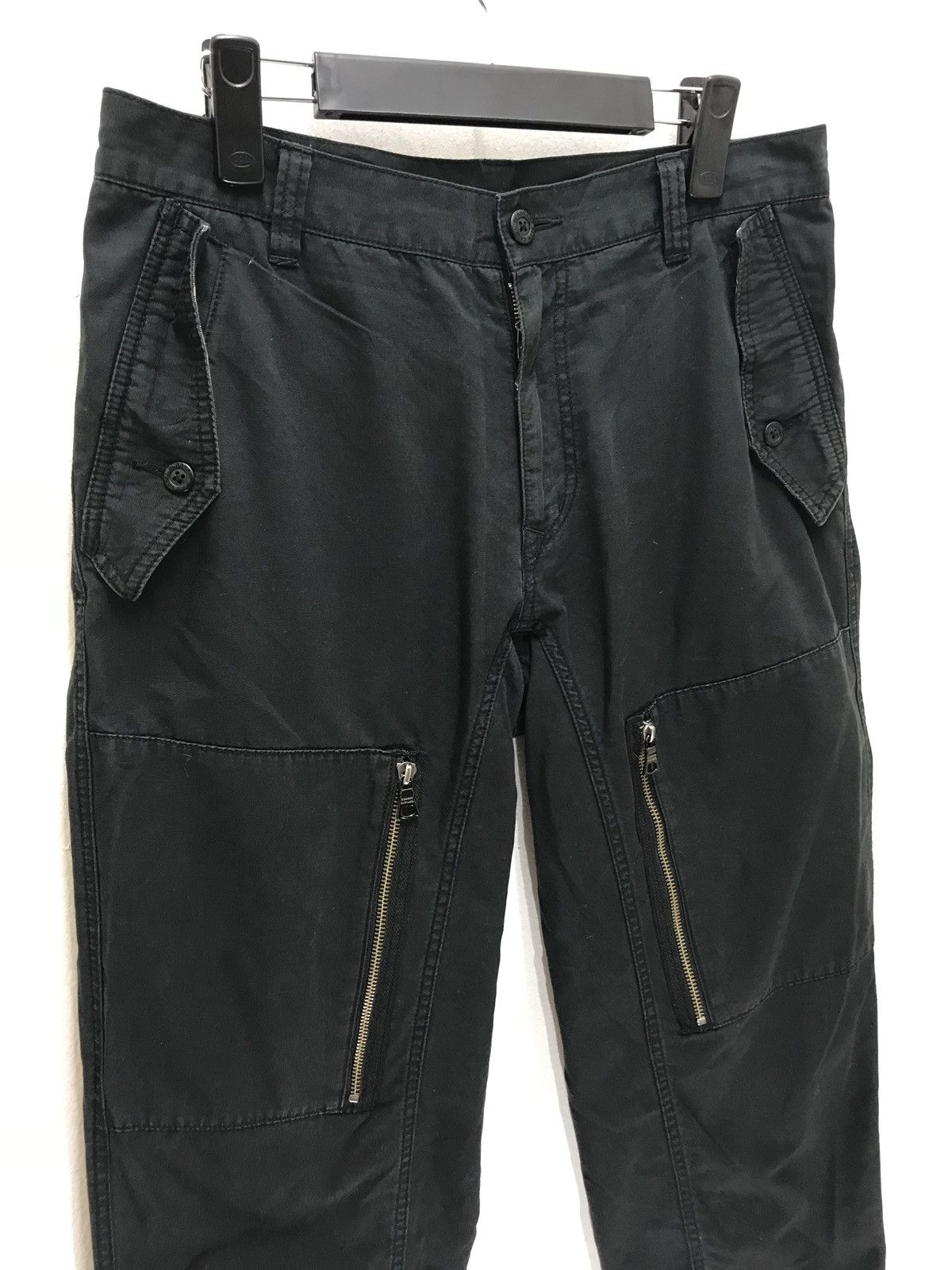 Burberry Burberry Blue Label Cargo Pant Black Regular Size US 31 - 3 Thumbnail