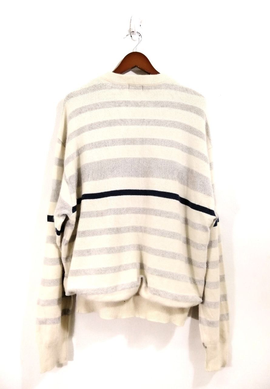 Lanvin Lanvin Wool Pullover Sweatshirt Stripe Design Small Logo 9 Size US M / EU 48-50 / 2 - 2 Thumbnail