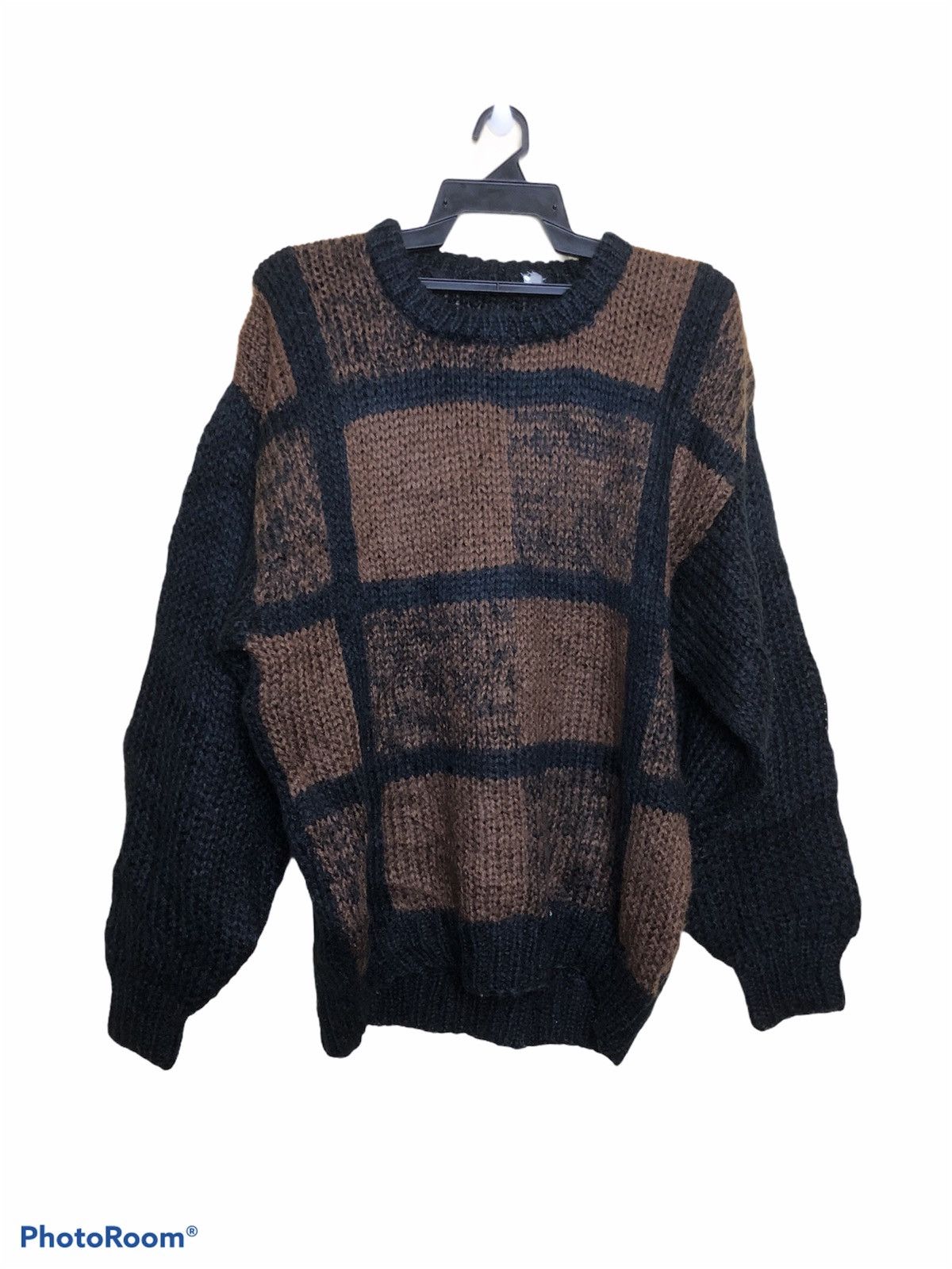 Homespun Knitwear × Other × Vintage Unbrand heavy KNITWEAR sweater size L Size US L / EU 52-54 / 3 - 1 Thumbnail