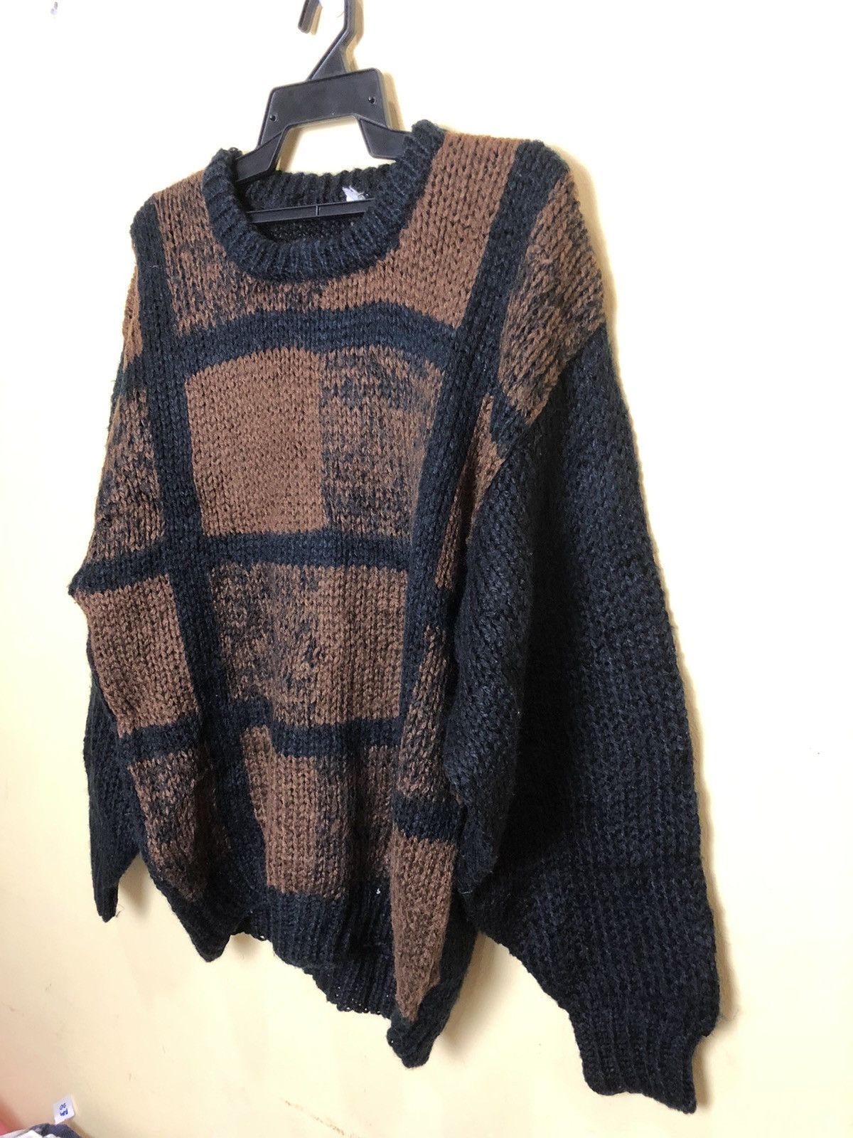 Homespun Knitwear × Other × Vintage Unbrand heavy KNITWEAR sweater size L Size US L / EU 52-54 / 3 - 3 Thumbnail