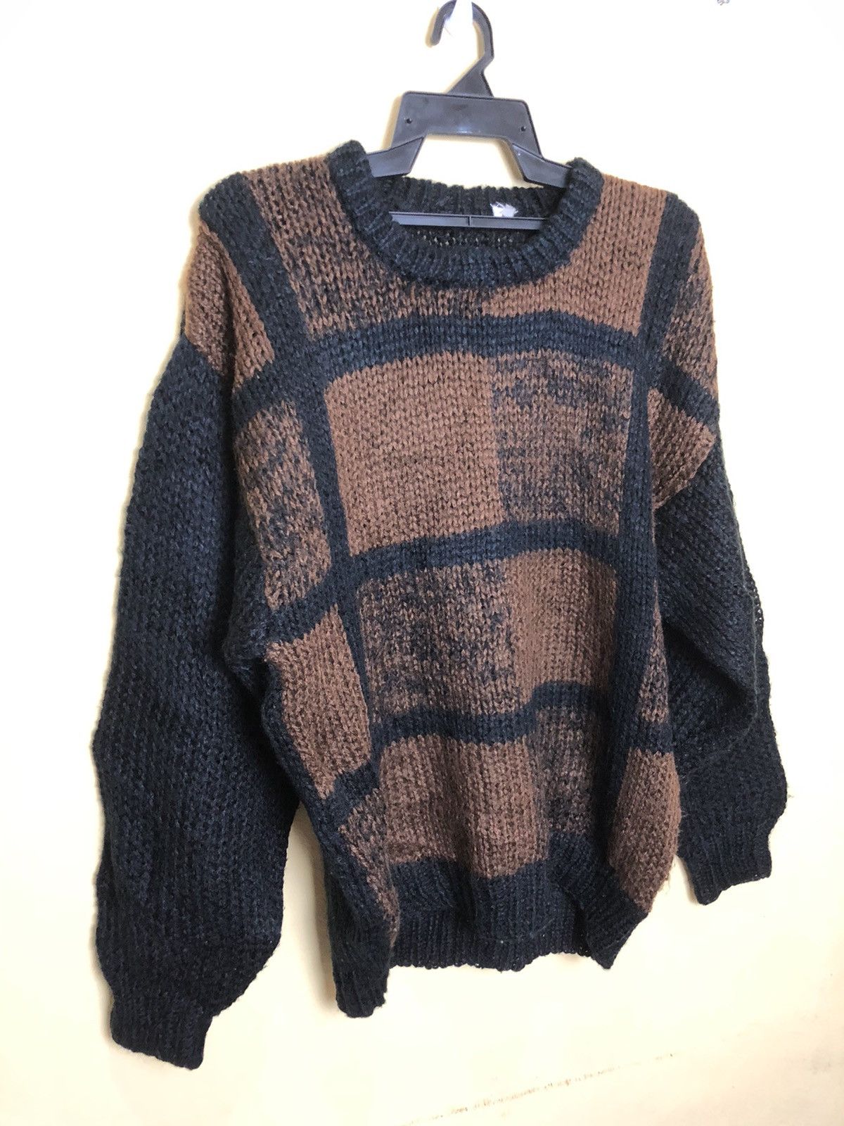 Homespun Knitwear × Other × Vintage Unbrand heavy KNITWEAR sweater size L Size US L / EU 52-54 / 3 - 4 Thumbnail