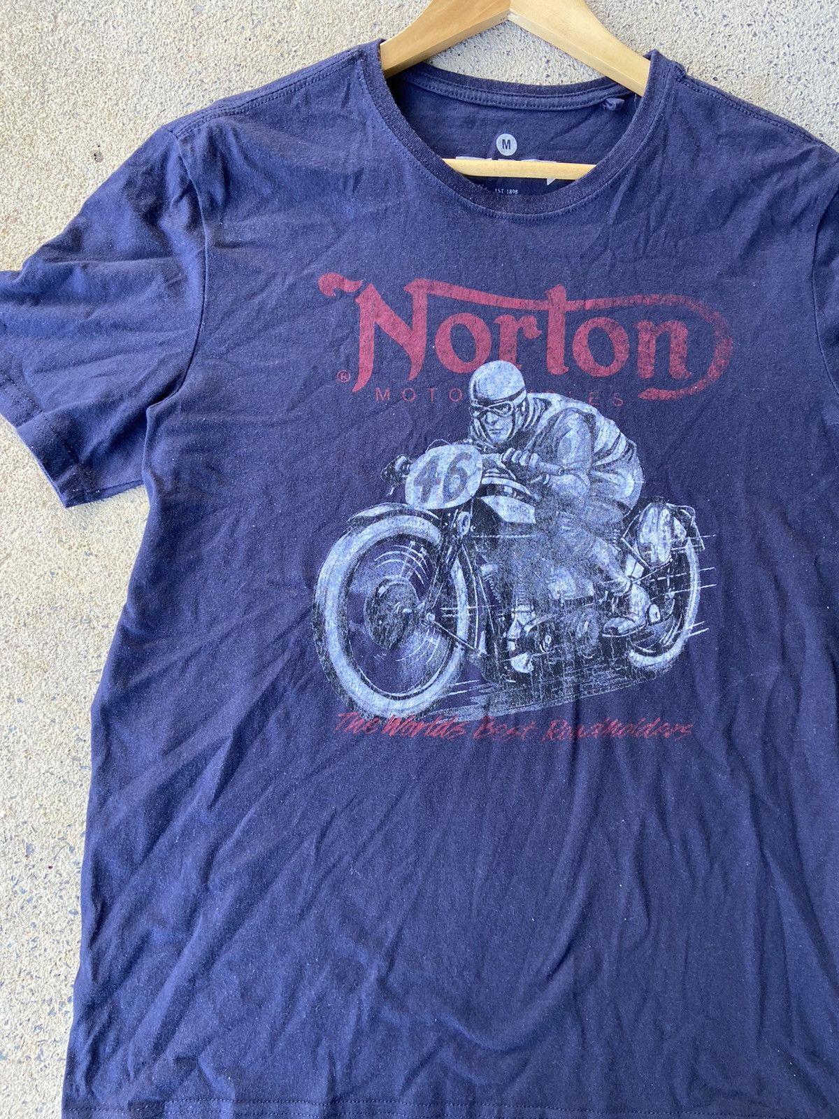 Norton Norton Motorcycle T shirt Size US M / EU 48-50 / 2 - 2 Thumbnail