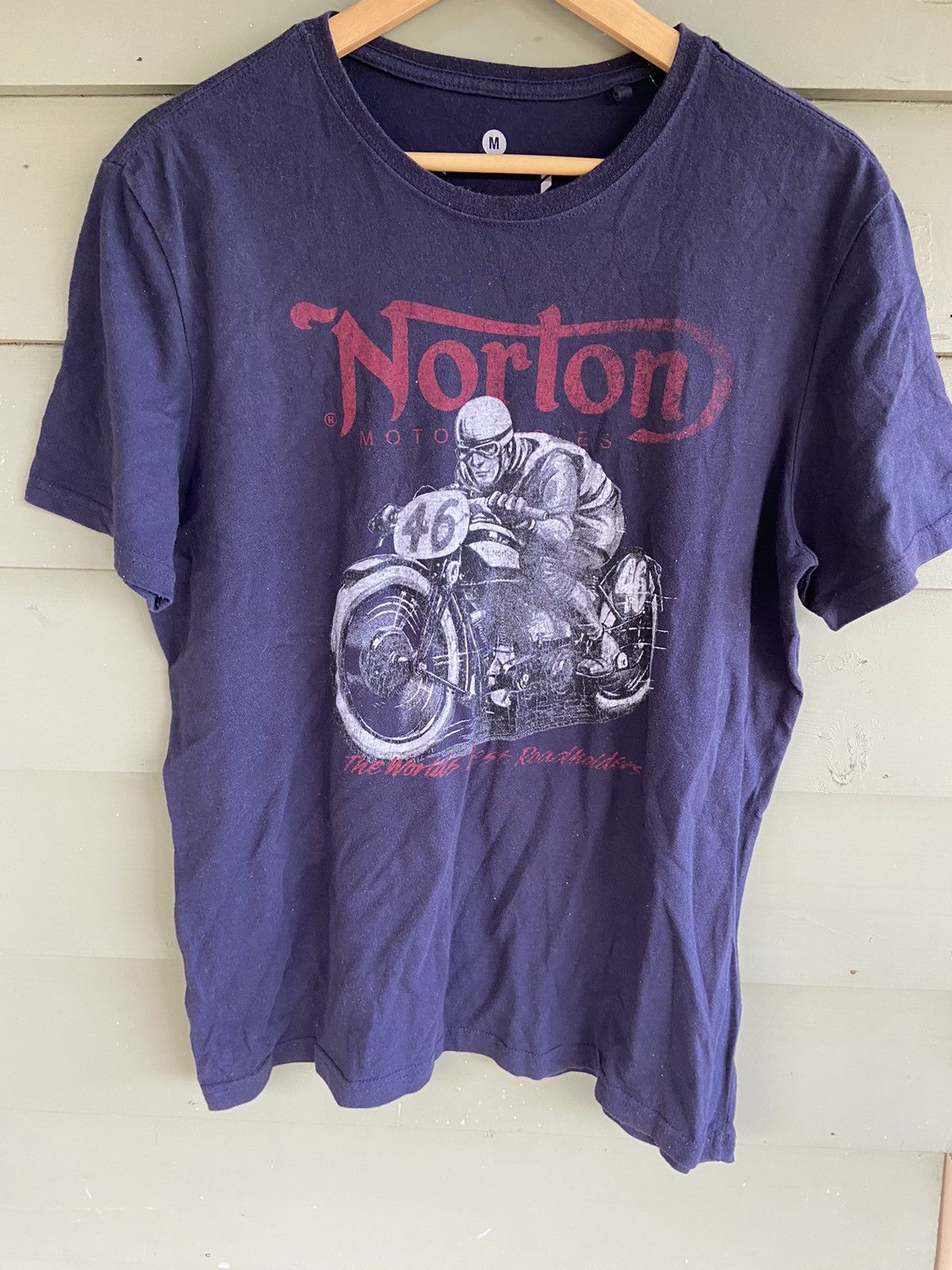 Norton Norton Motorcycle T shirt Size US M / EU 48-50 / 2 - 4 Thumbnail
