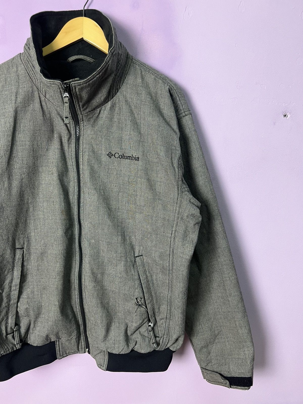 Columbia 🔥Distressed Columbia Zipper Jacket Size US L / EU 52-54 / 3 - 4 Thumbnail