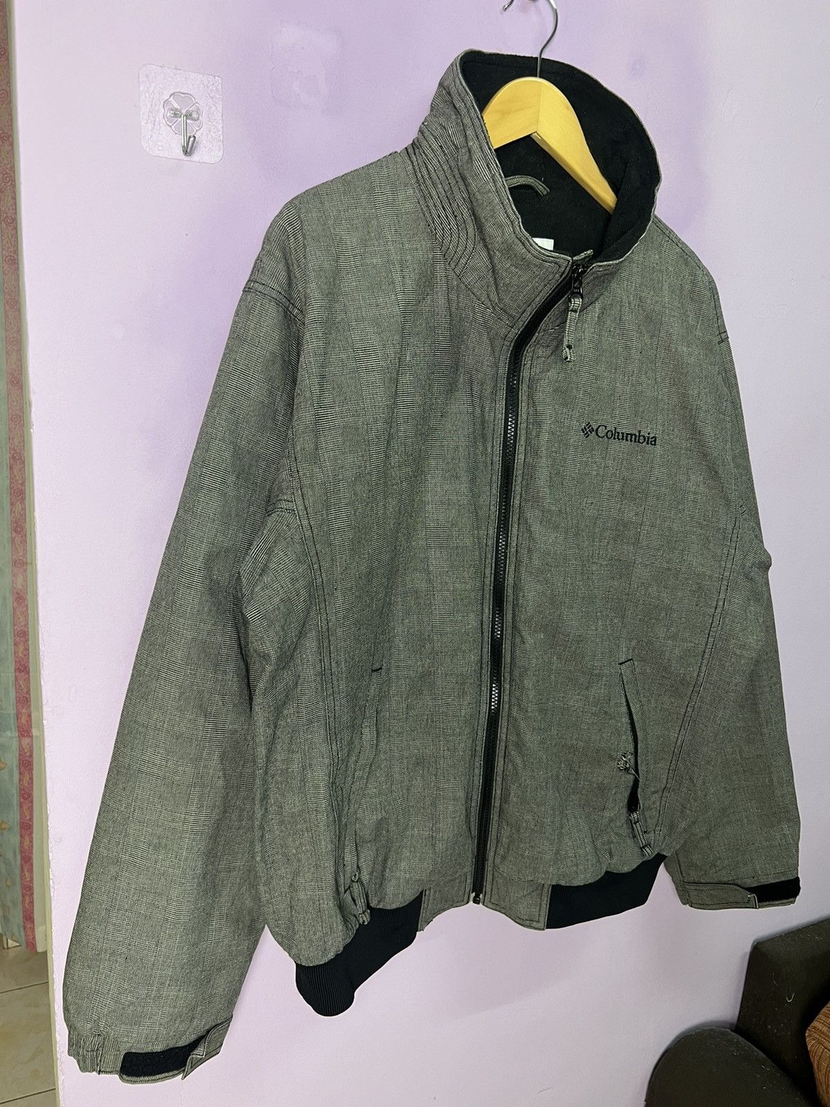 Columbia 🔥Distressed Columbia Zipper Jacket Size US L / EU 52-54 / 3 - 6 Thumbnail