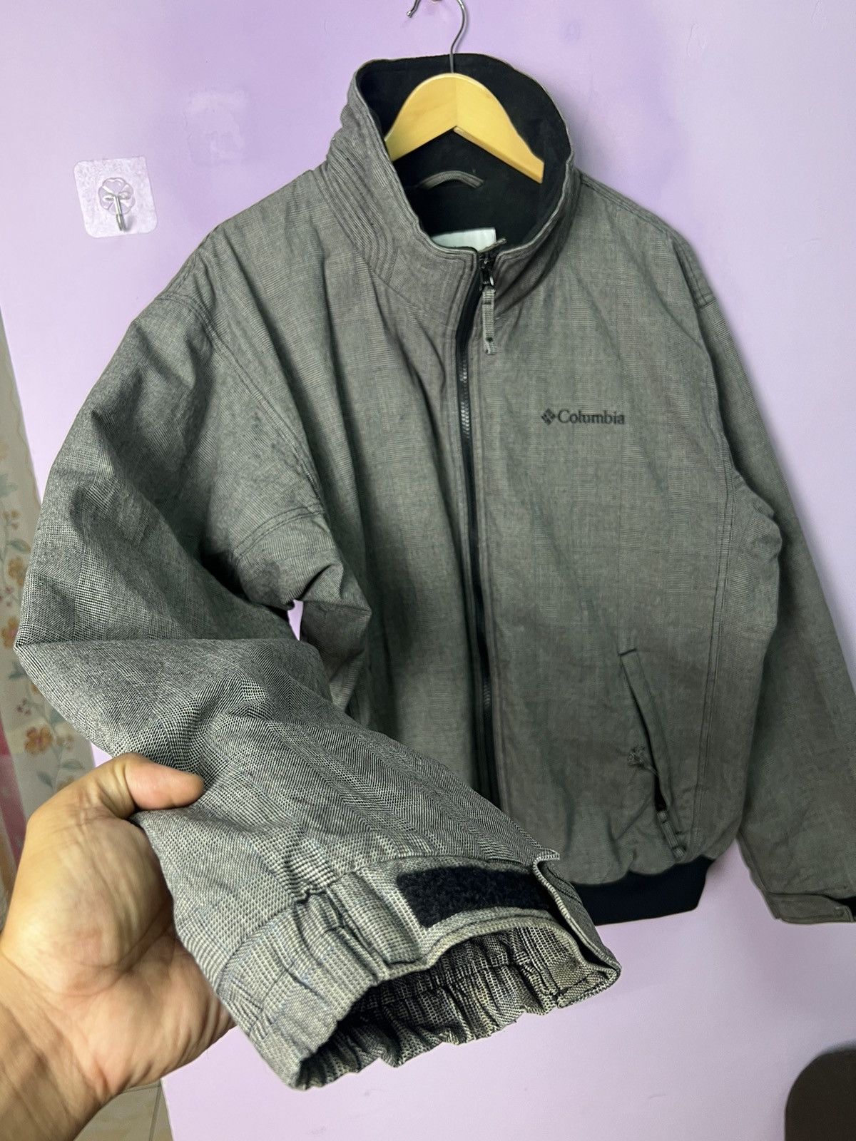 Columbia 🔥Distressed Columbia Zipper Jacket Size US L / EU 52-54 / 3 - 10 Thumbnail