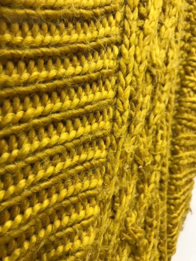 Aran Isles Knitwear KENJI knitwear cardigan mustard colour short sleeve Size US S / EU 44-46 / 1 - 4 Thumbnail