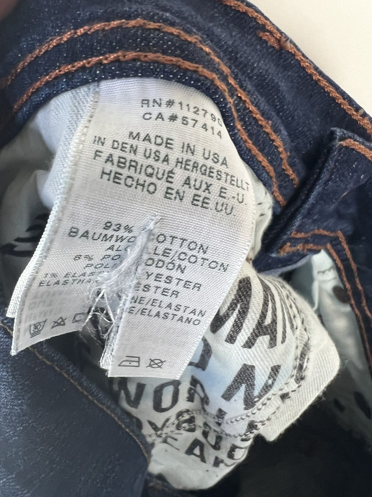 True Religion True Religion Russel Westbrook Rocco Relaxed Skinny Jeans Size US 30 / EU 46 - 12 Thumbnail