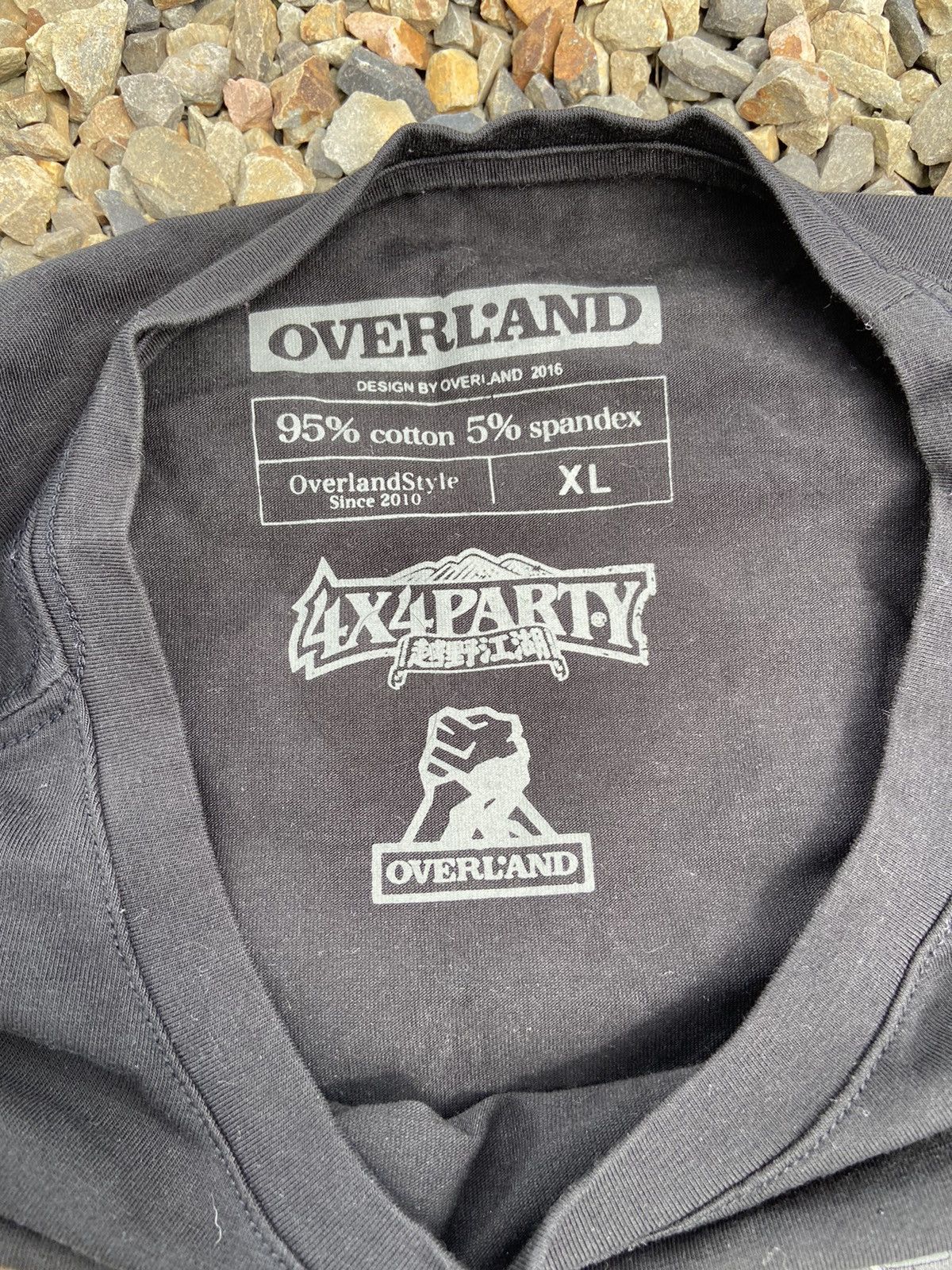 Overland Overland. Mens T Shirt. Street wear Size US XL / EU 56 / 4 - 2 Thumbnail