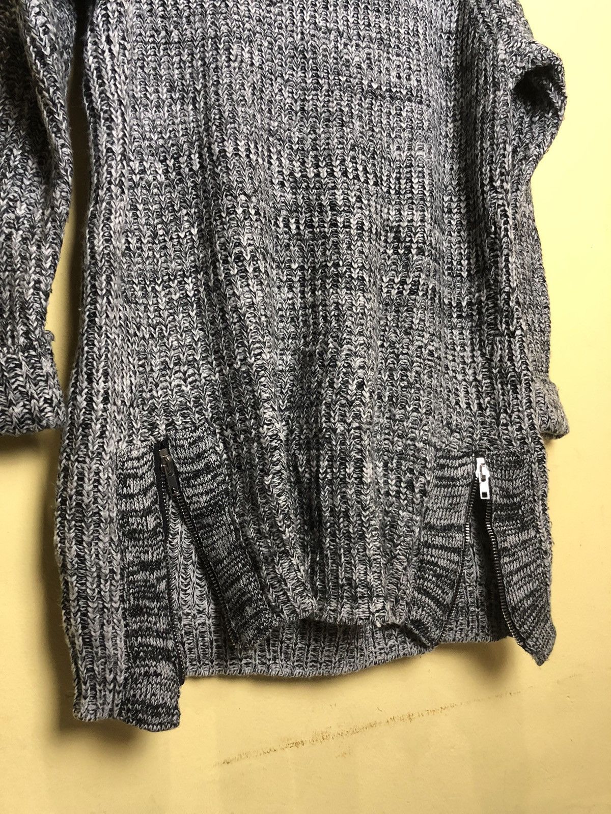 Homespun Knitwear × Japanese Brand JEANASIS turtleneck KNITWEAR HEAVY material Rare design Size US L / EU 52-54 / 3 - 3 Thumbnail