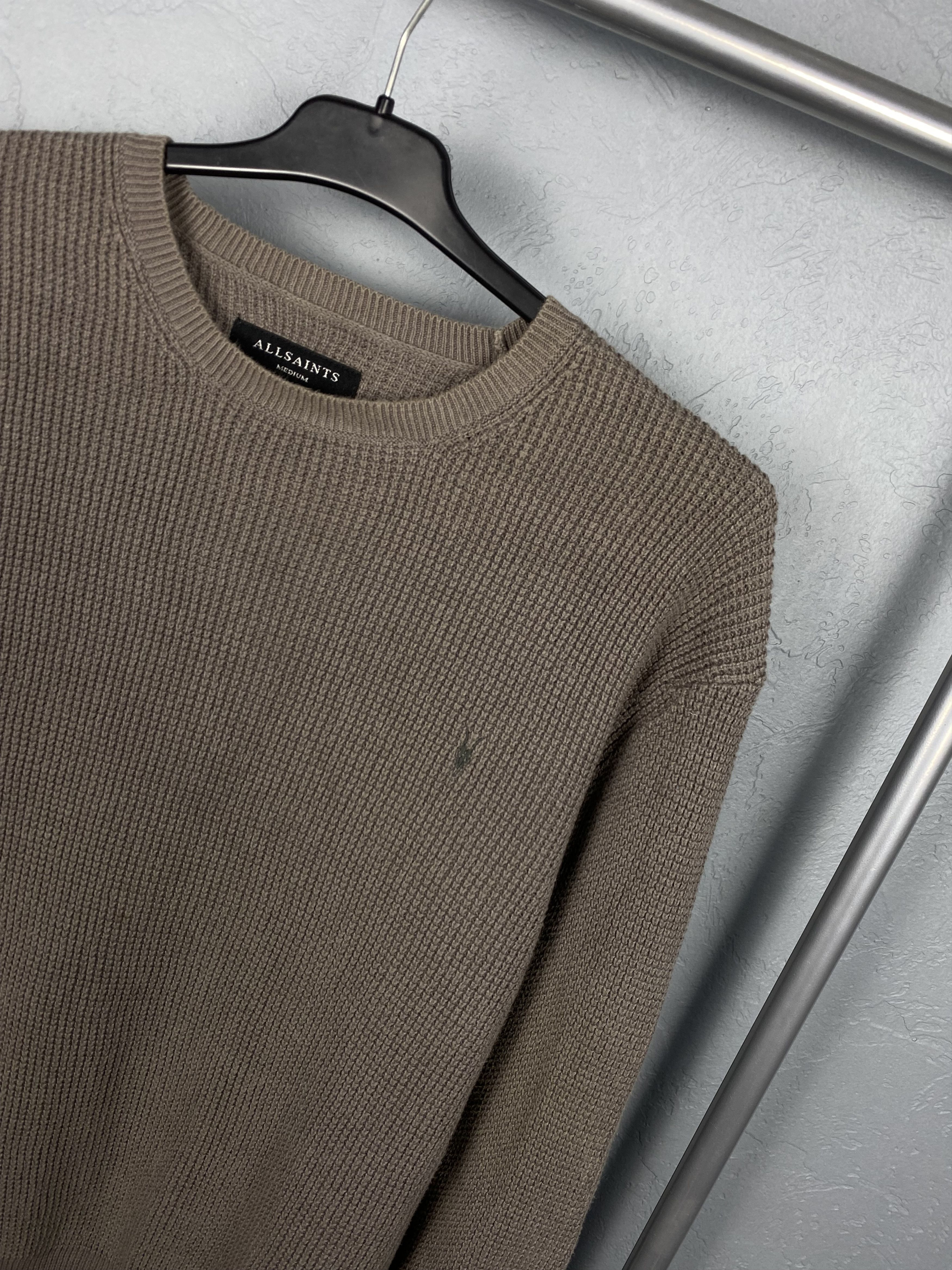 Allsaints Allsaints Trias Vintage Mens Cotton Knit Sweater Size US M / EU 48-50 / 2 - 2 Thumbnail