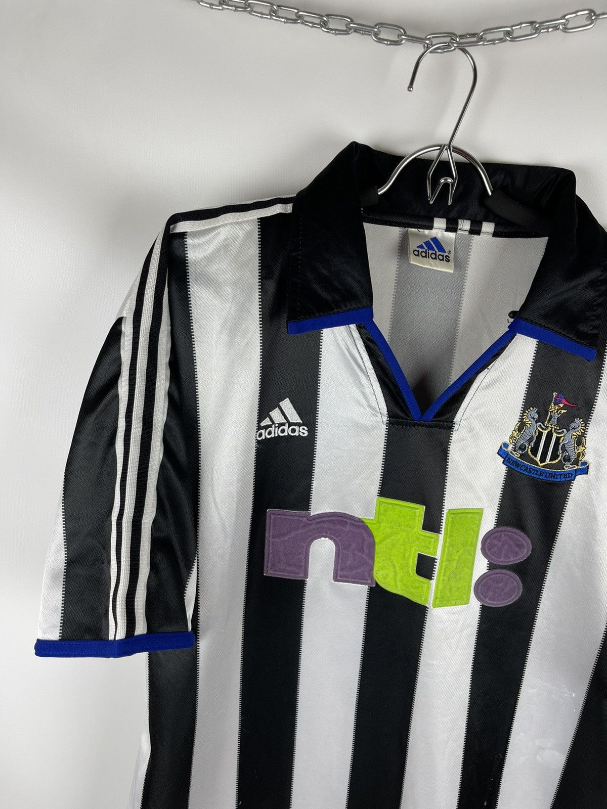 Adidas Adidas Newcastle 2000 01 home soccer jersey football shirt Size US L / EU 52-54 / 3 - 2 Thumbnail