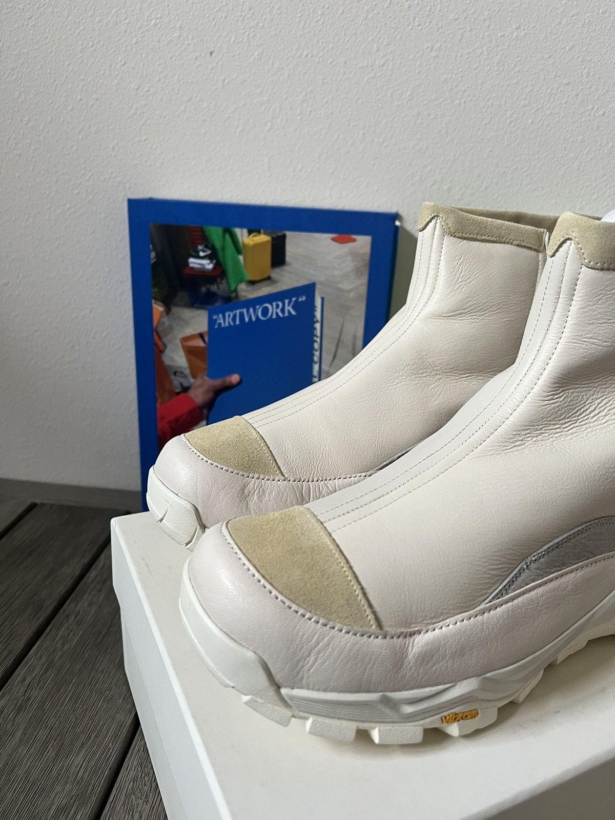 Our Legacy Off-White Saber Boots