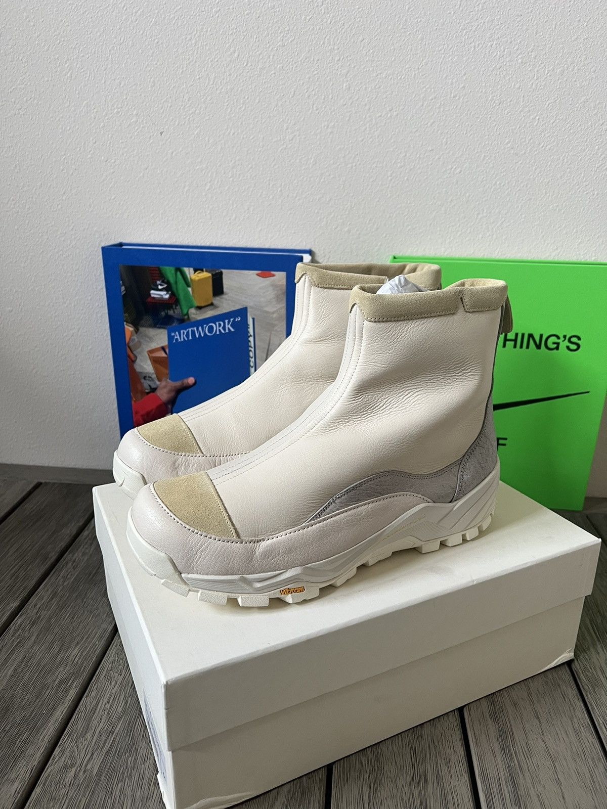 Our Legacy Yeti Boots Appear in White Shearling