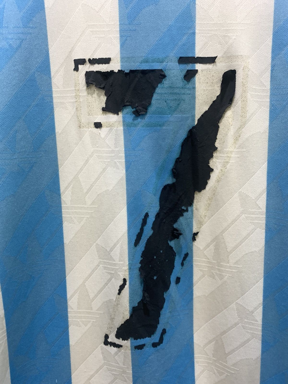 Adidas ADIDAS Vintage 80s Claudio Caniggia Argentina Soccer Jersey Size US M / EU 48-50 / 2 - 16 Thumbnail