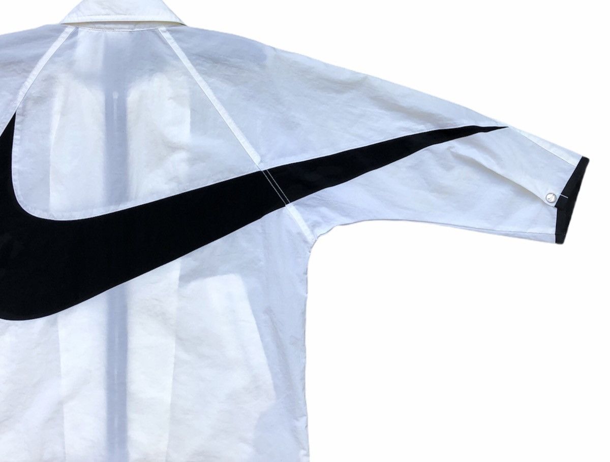Nike 🔥Vintage 90s Nike Big Logo Nylon Jacket Women Size M / US 6-8 / IT 42-44 - 6 Thumbnail