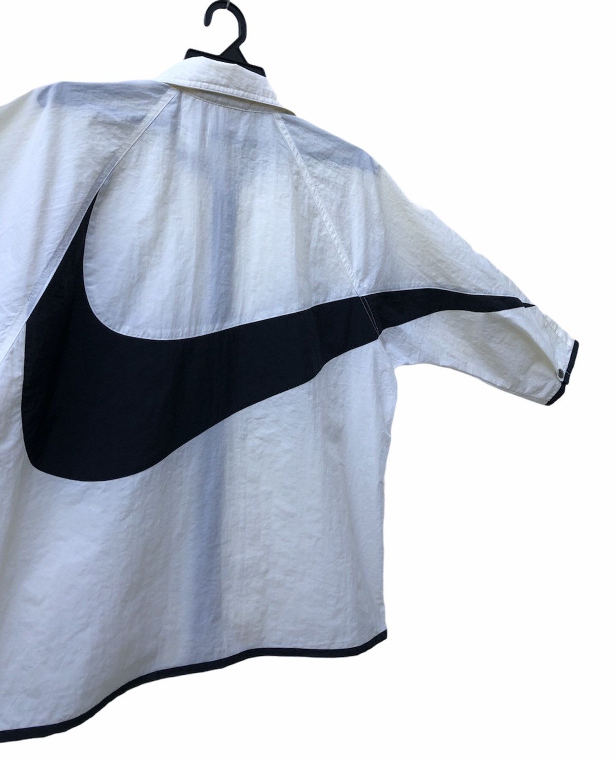 Nike 🔥Vintage 90s Nike Big Logo Nylon Jacket Women Size M / US 6-8 / IT 42-44 - 5 Thumbnail