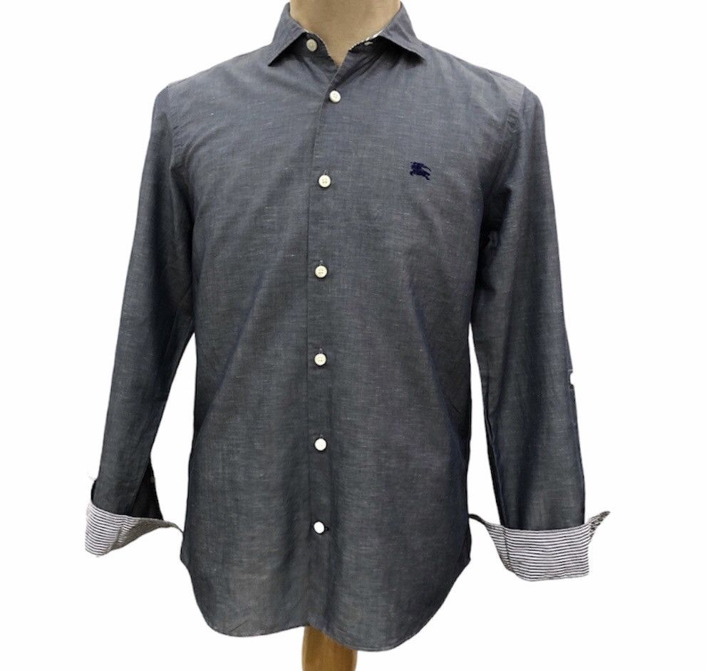 Burberry BURBERRY BLACK LABEL LONG SLEEVE Size US M / EU 48-50 / 2 - 1 Thumbnail