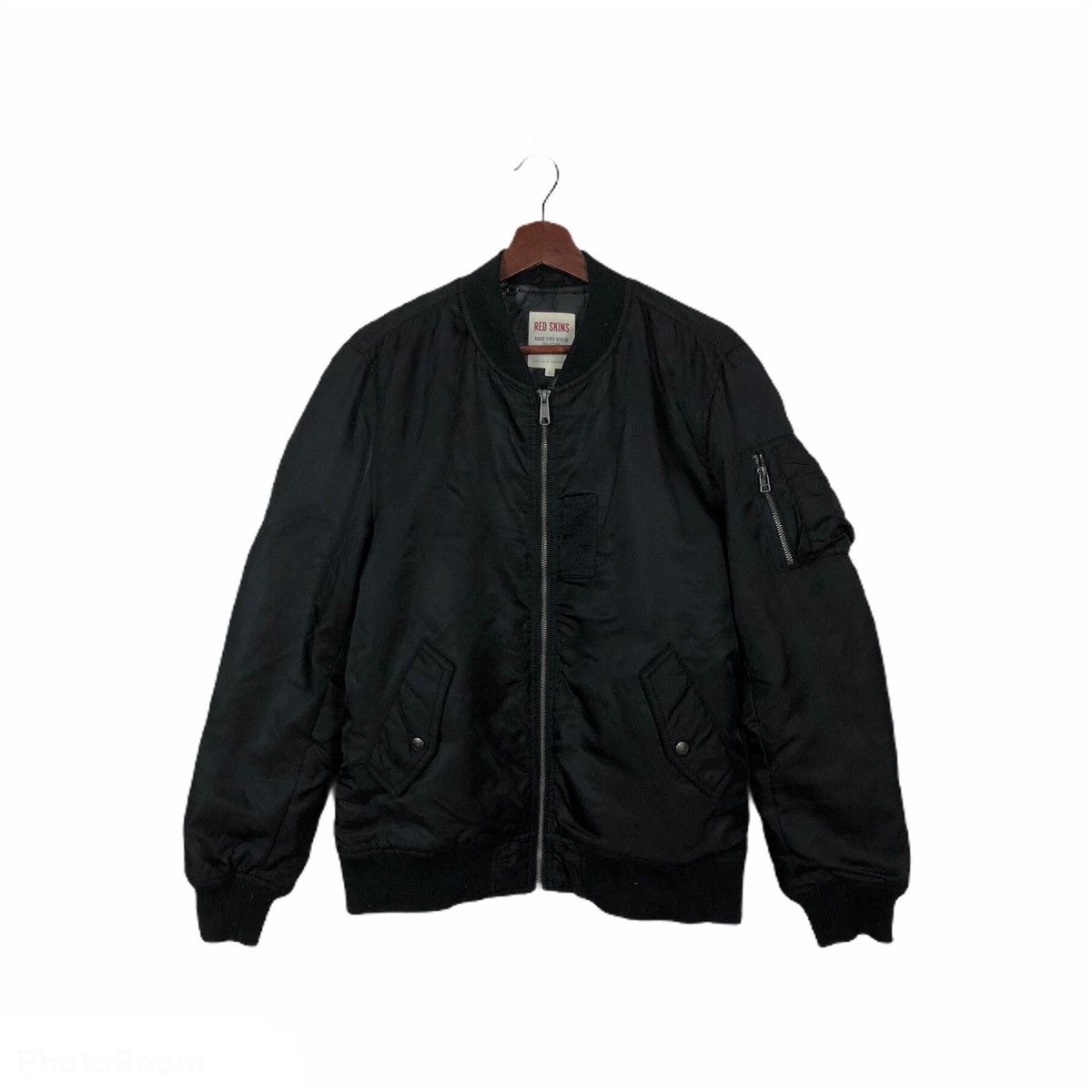 RED SKINS BOMBER JACKET MILITARY COLLECTIONS CAMO LINING