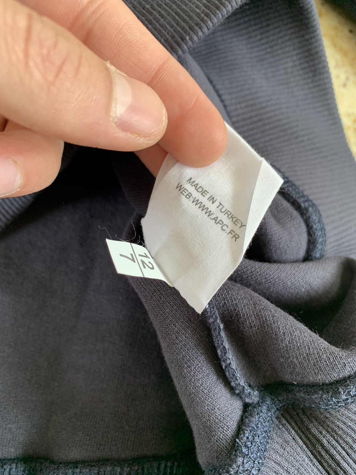 A.P.C. Dark Navy Felted Sweater Size US S / EU 44-46 / 1 - 10 Thumbnail
