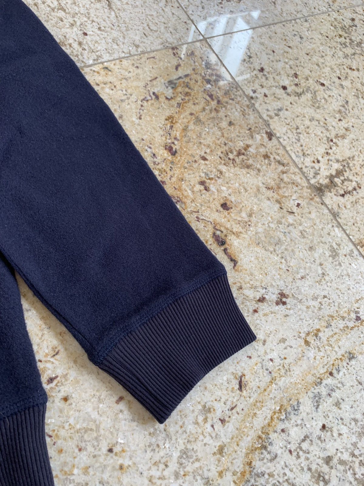 A.P.C. Dark Navy Felted Sweater Size US S / EU 44-46 / 1 - 9 Thumbnail