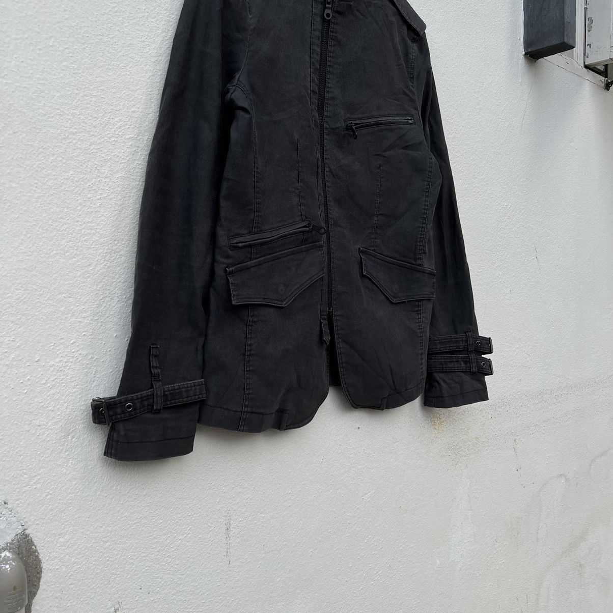 Hysteric Glamour BIKER PARACHUTE JACKET MORGAN HOMME Size US M / EU 48-50 / 2 - 4 Thumbnail