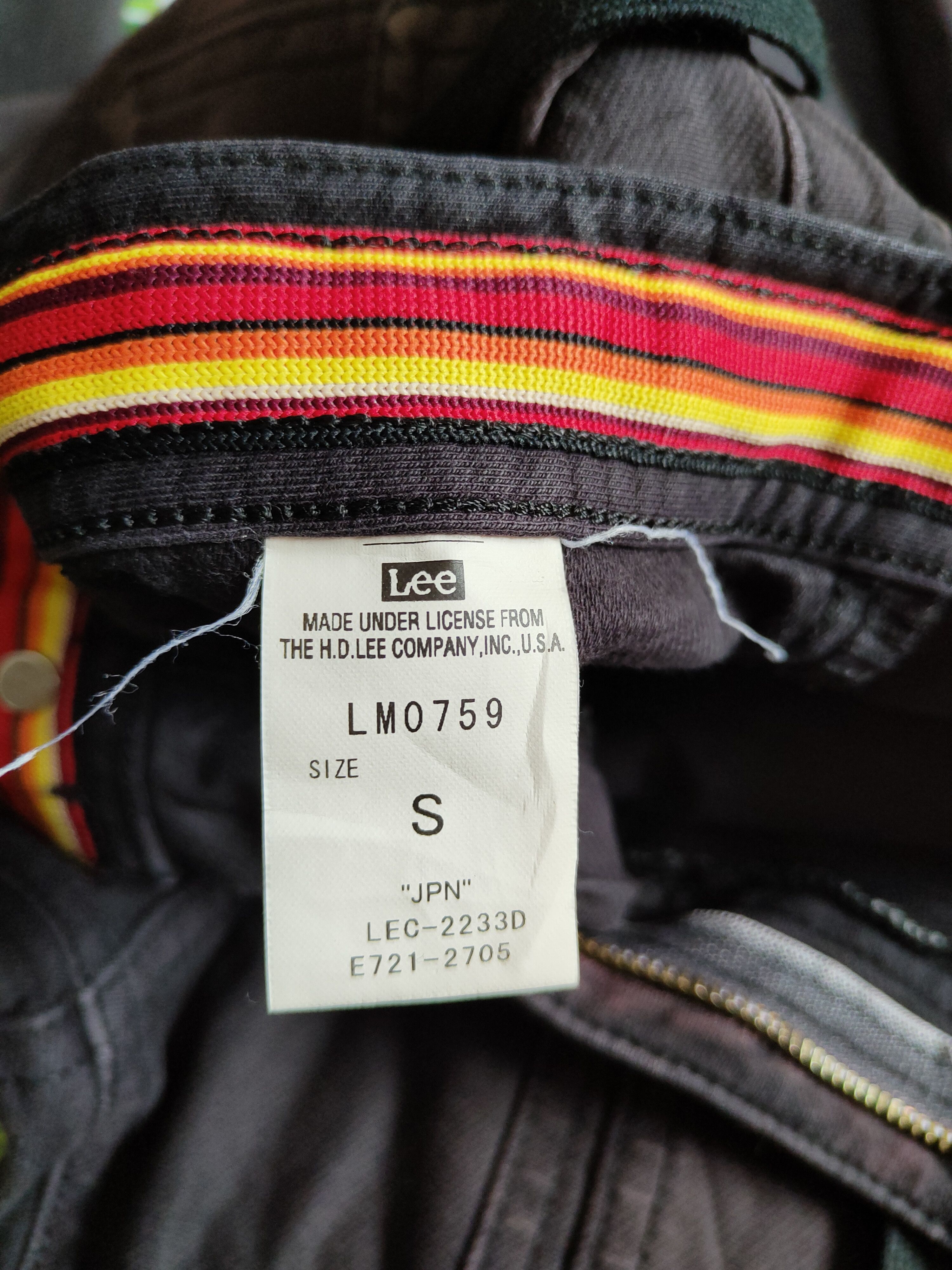 Japanese Brand Lee Union Made Black Faded Multi Pocket Bush Pants #S621 Size US 29 - 15 Thumbnail