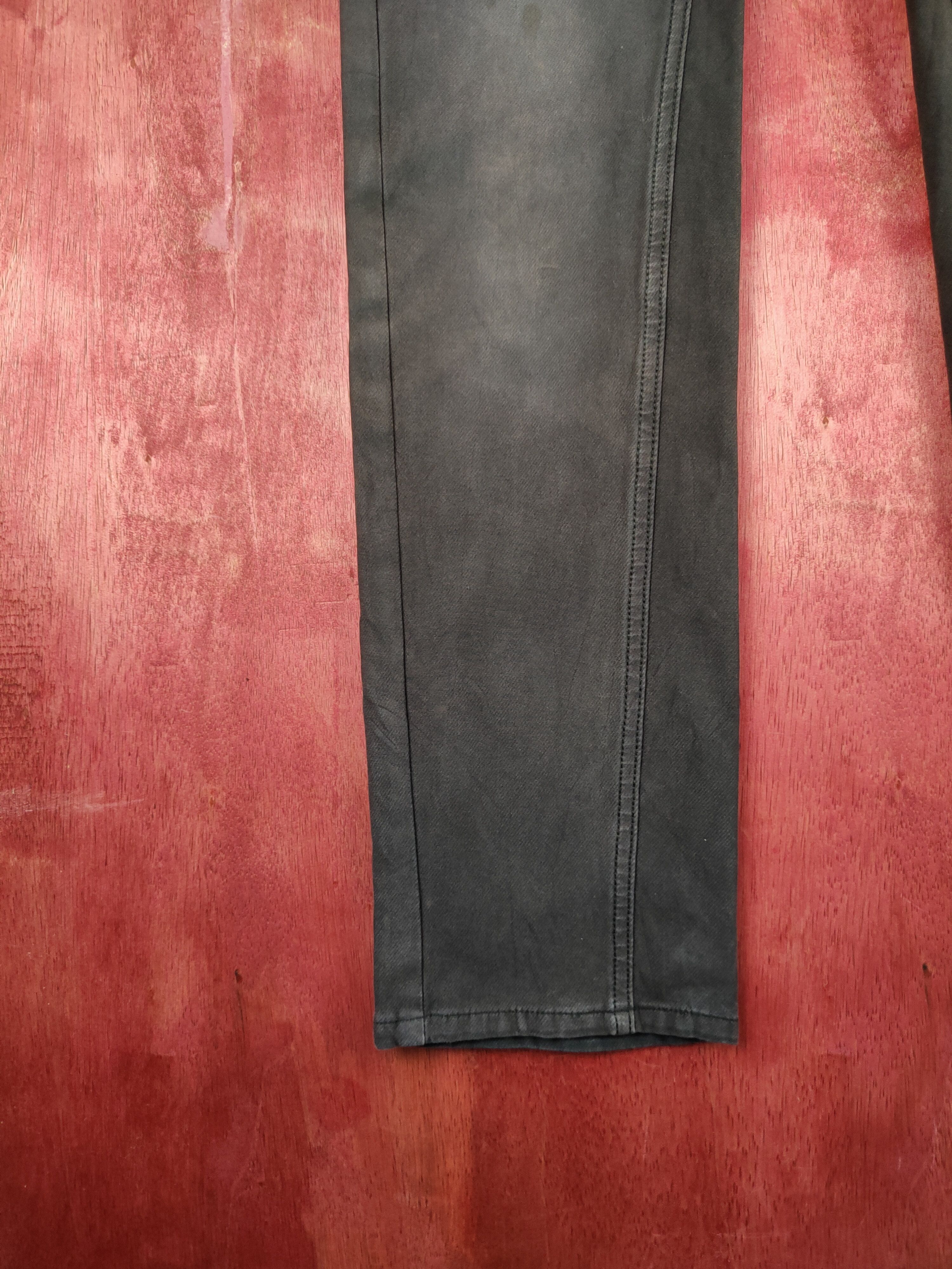 Japanese Brand Lee Union Made Black Faded Multi Pocket Bush Pants #S621 Size US 29 - 4 Thumbnail