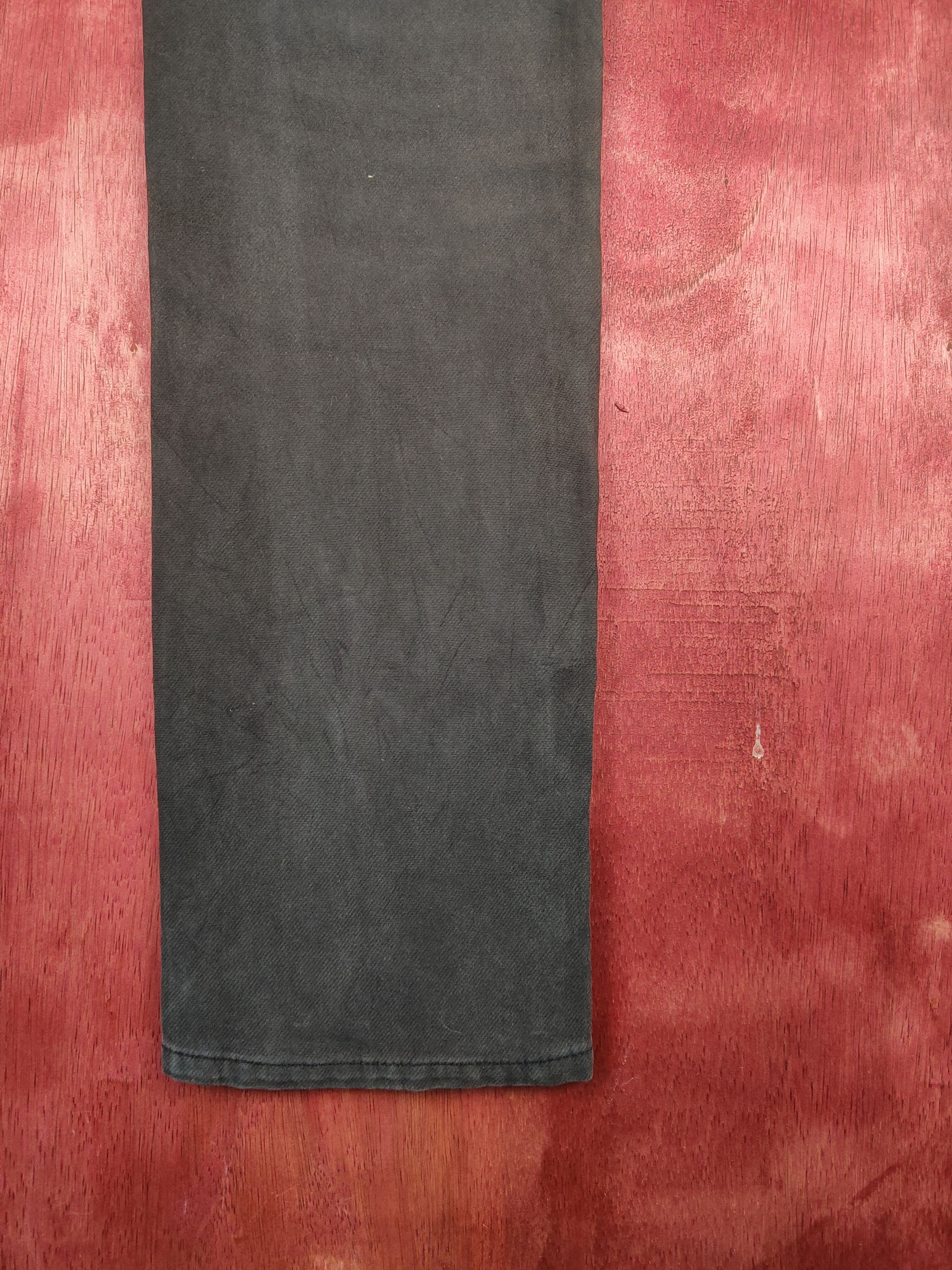 Japanese Brand Lee Union Made Black Faded Multi Pocket Bush Pants #S621 Size US 29 - 12 Thumbnail