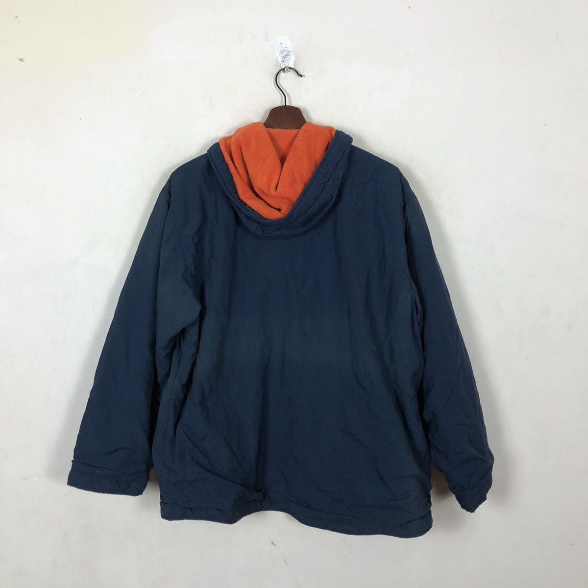 Japanese Brand SURVIVAL JACKET BLUE DE CHINE ANORAK STYLE HOODIE Size US M / EU 48-50 / 2 - 6 Thumbnail