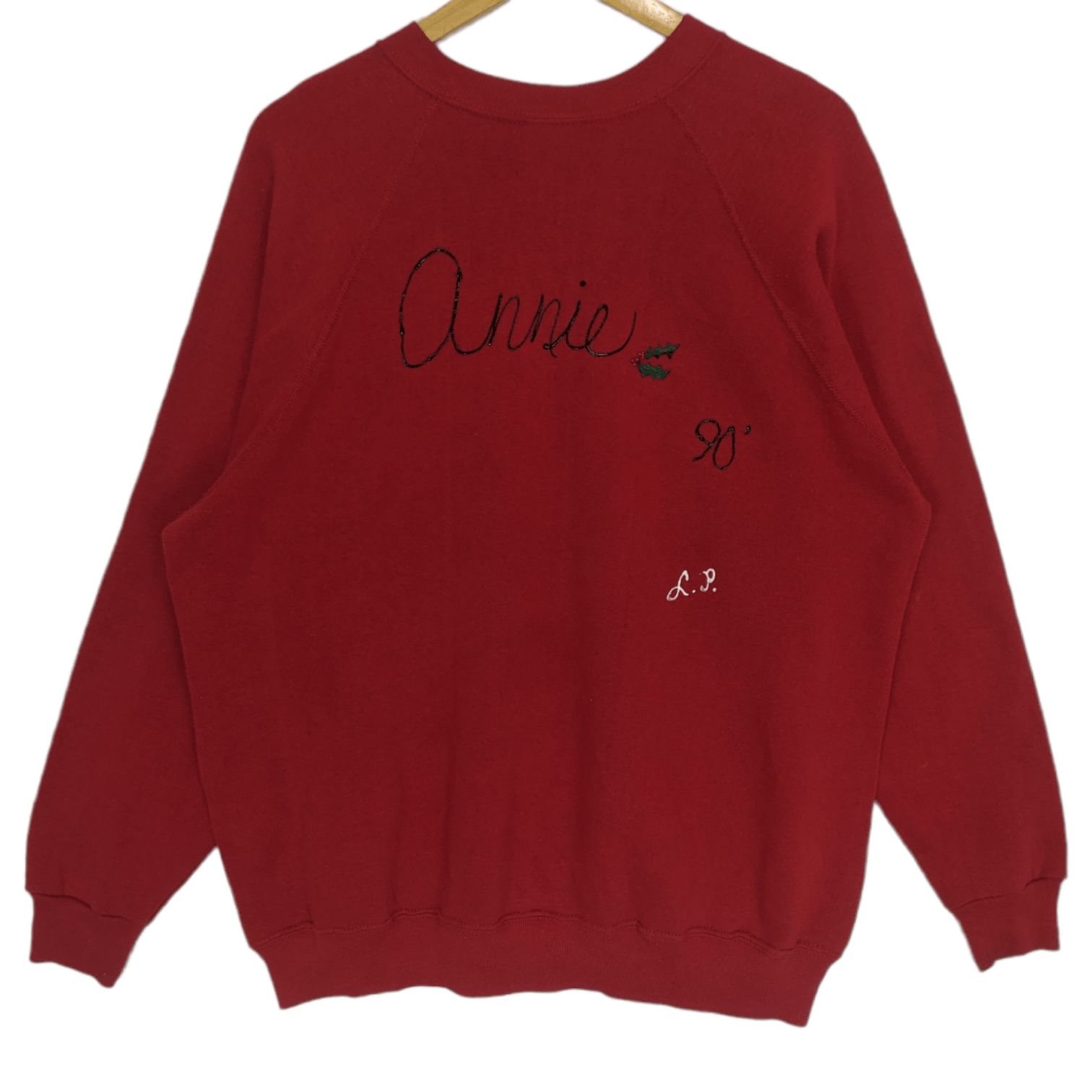 Tultex Vintage 90's HAPPY MERRY CHRISTMAS Full Image Sweatshirt Size US L / EU 52-54 / 3 - 6 Thumbnail