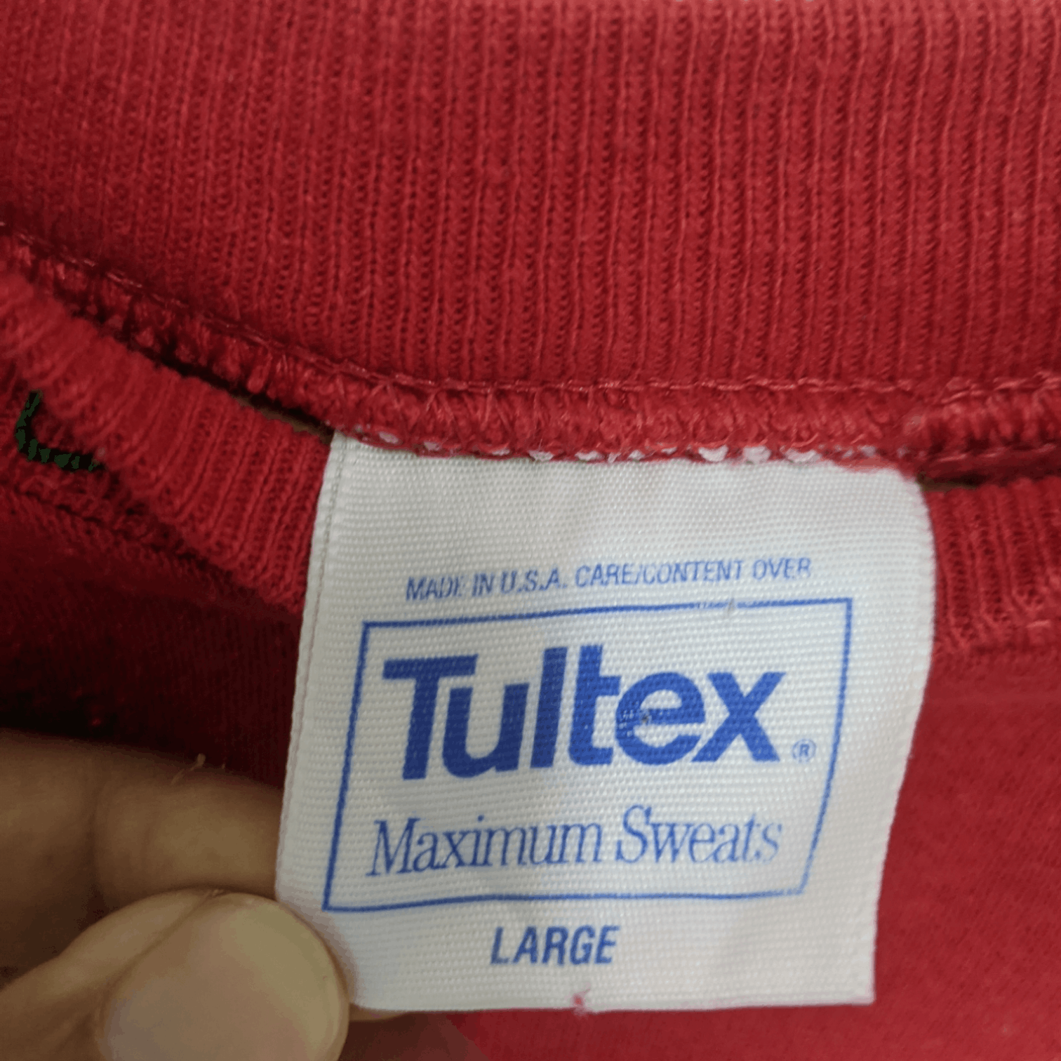Tultex Vintage 90's HAPPY MERRY CHRISTMAS Full Image Sweatshirt Size US L / EU 52-54 / 3 - 10 Thumbnail