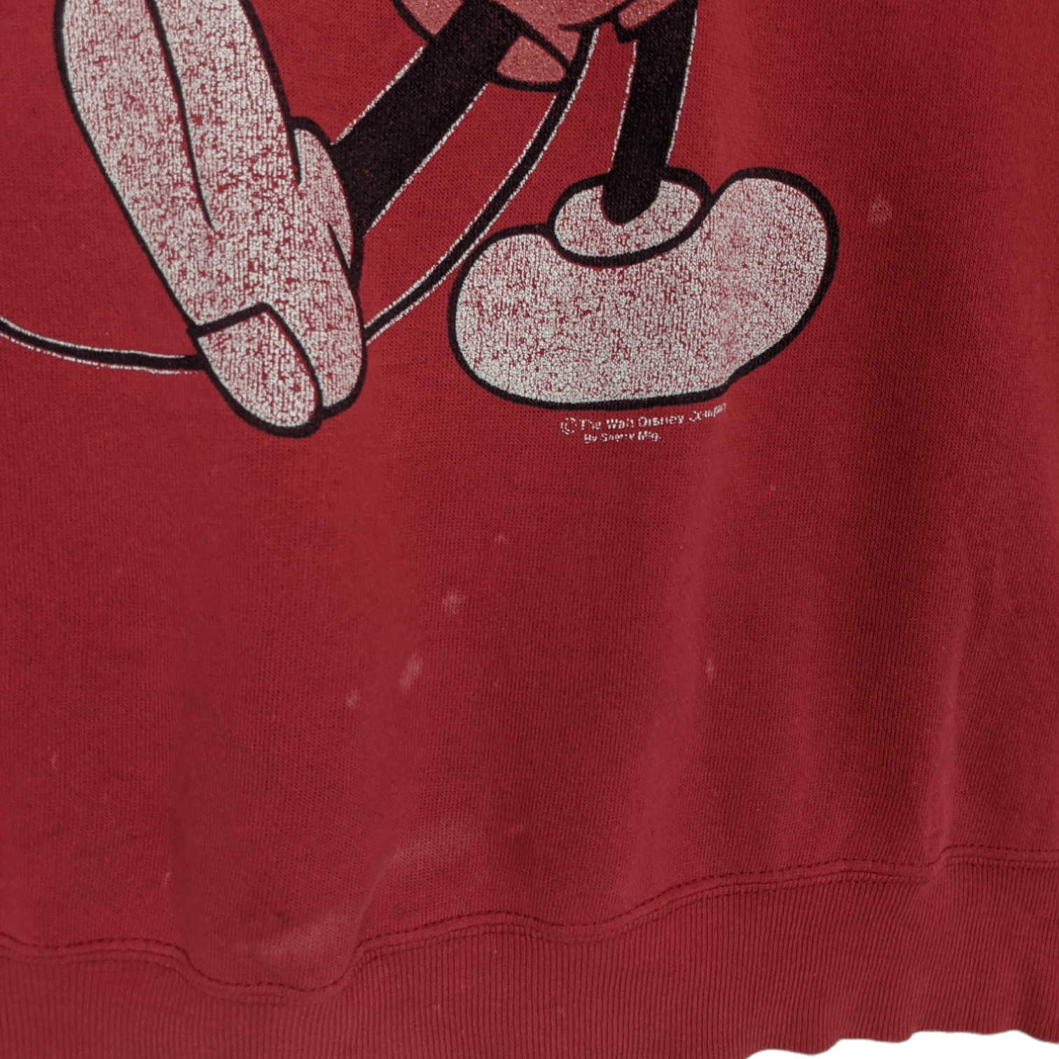 Mickey Mouse Vintage 90's TULTEX Disney Mickey Mouse Jumper Sweatshirt Size US L / EU 52-54 / 3 - 8 Thumbnail