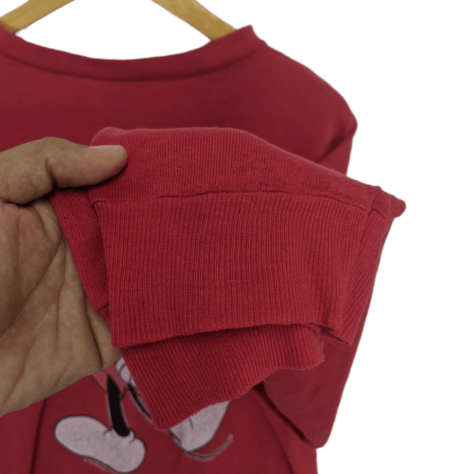 Mickey Mouse Vintage 90's TULTEX Disney Mickey Mouse Jumper Sweatshirt Size US L / EU 52-54 / 3 - 11 Thumbnail