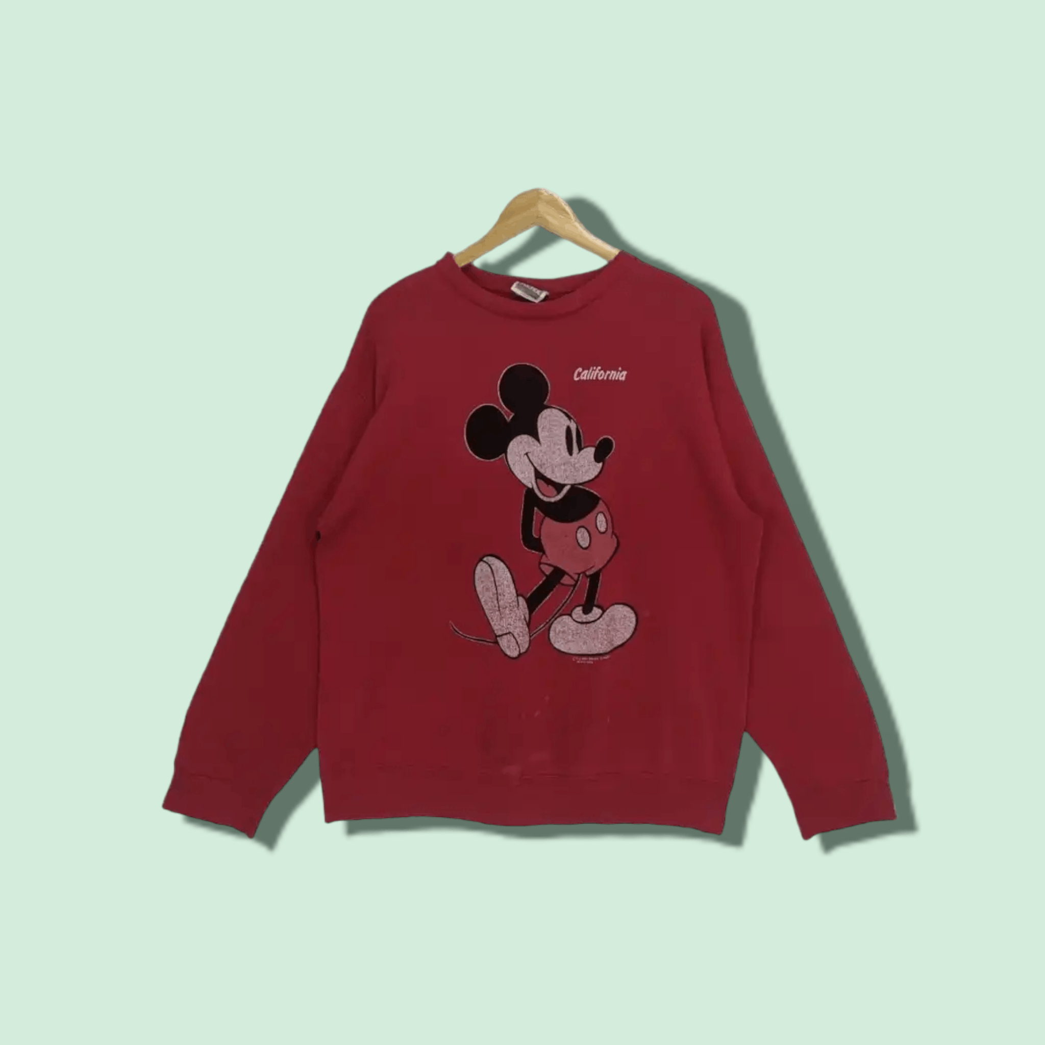 Vintage 90's TULTEX Disney Mickey Mouse Jumper Sweatshirt