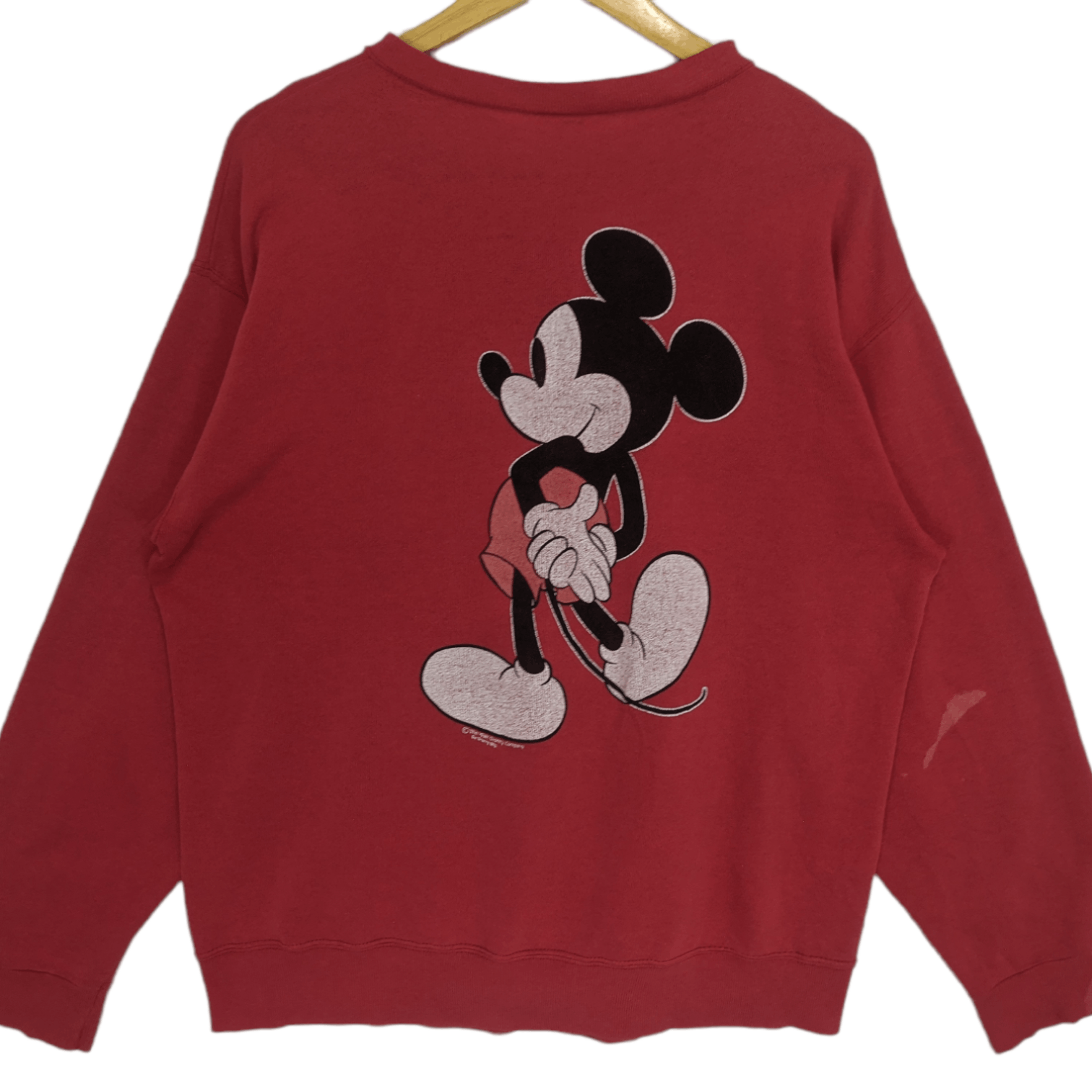 Mickey Mouse Vintage 90's TULTEX Disney Mickey Mouse Jumper Sweatshirt Size US L / EU 52-54 / 3 - 7 Thumbnail