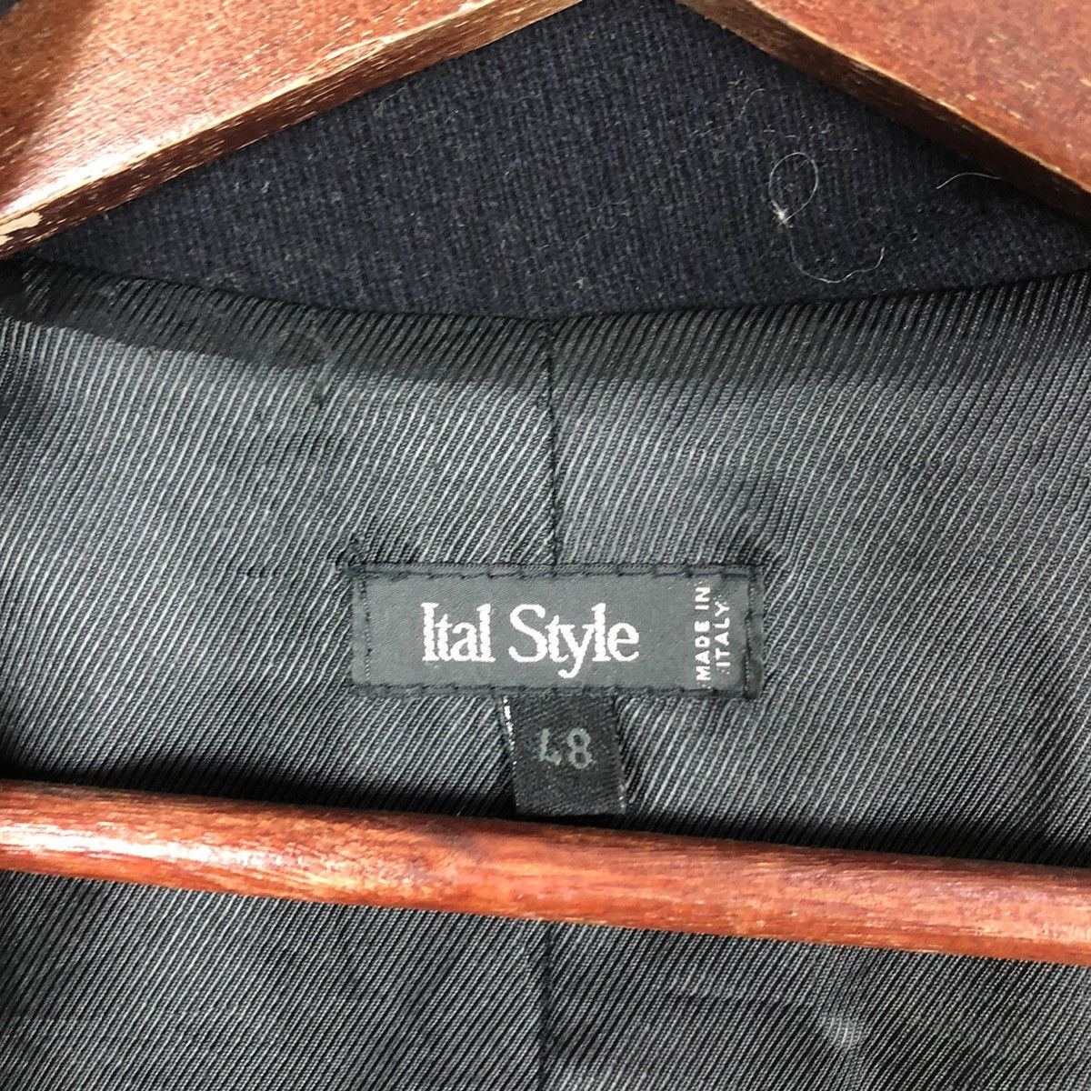 Vintage DOUBLE BREAST LONG JACKET ITAL STYLE MADE IN ITALY Size US M / EU 48-50 / 2 - 9 Thumbnail